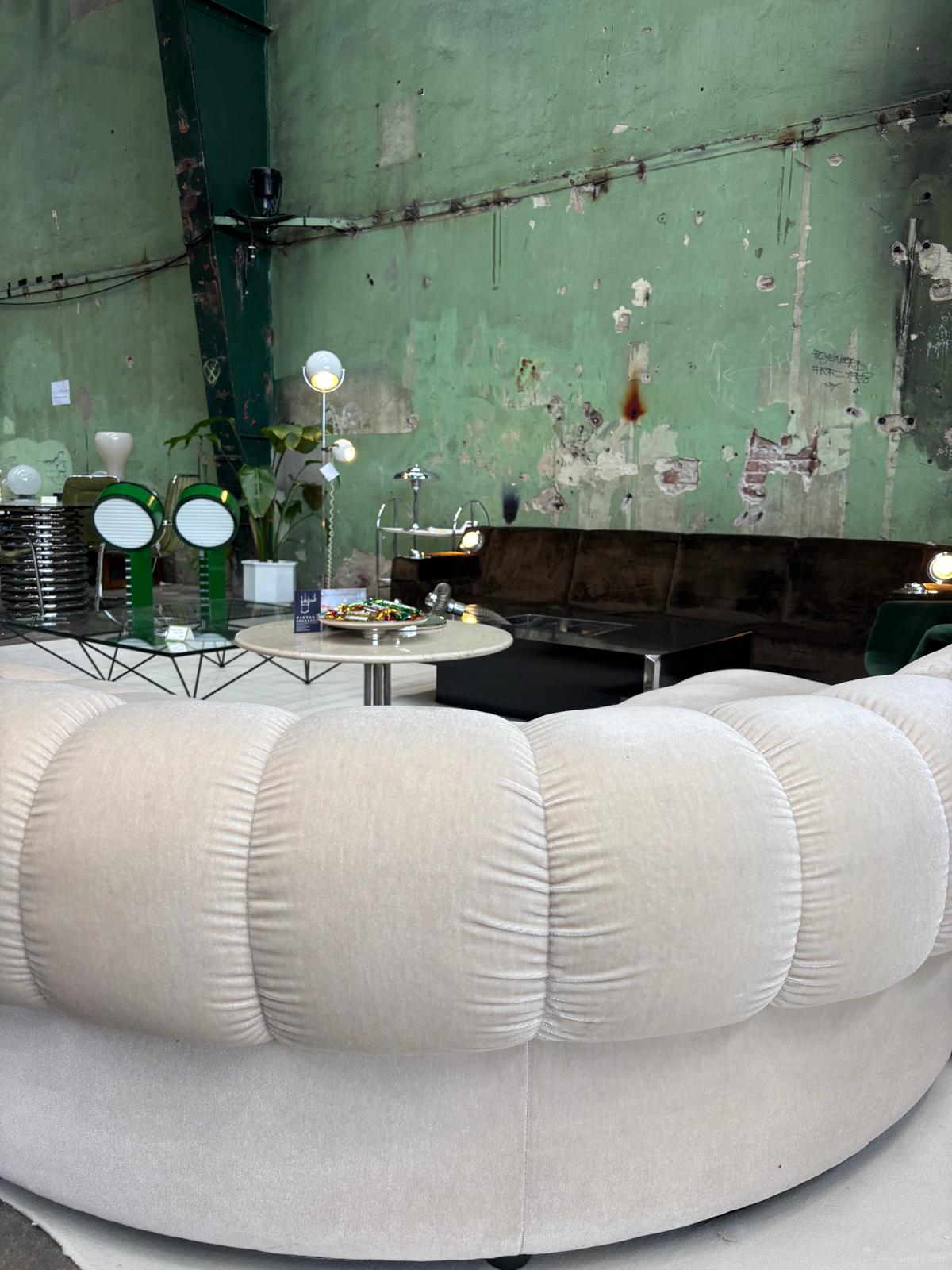 Giuseppe Munari for Poltrona – Modular Lounge Sofa — side angle