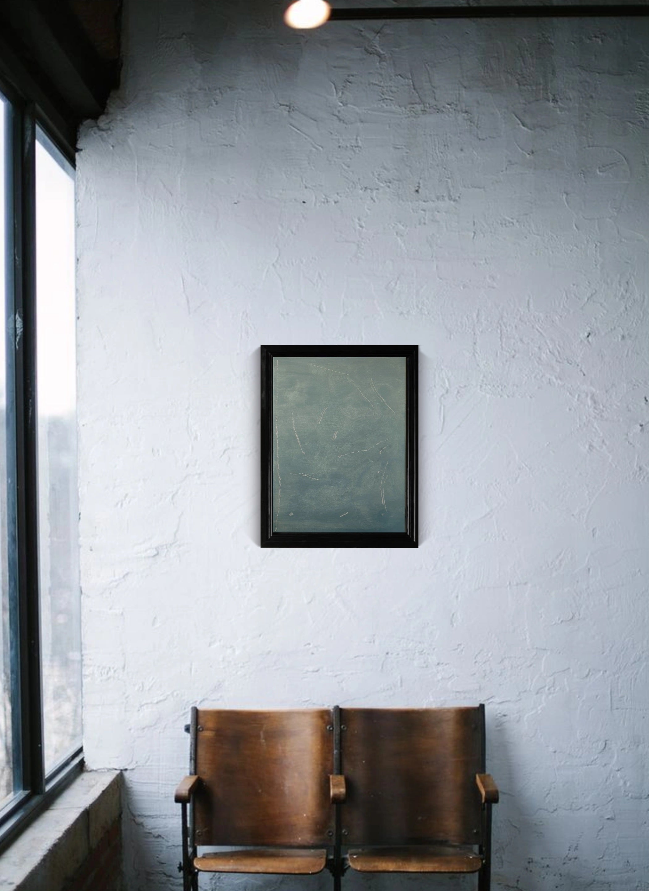 'I am rooted but I flow II' painting