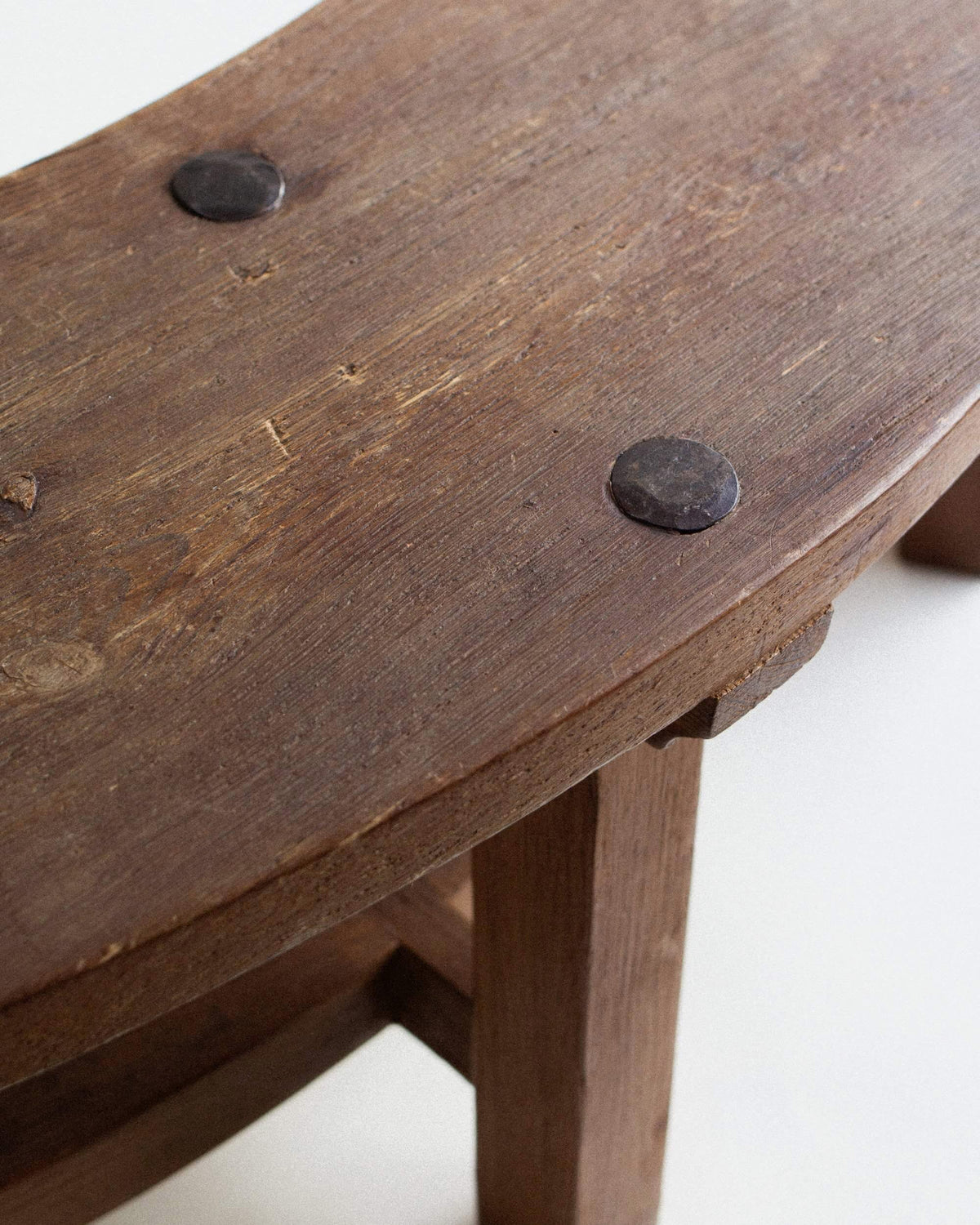 French Brutalist Curved Benches — lifestyle setting