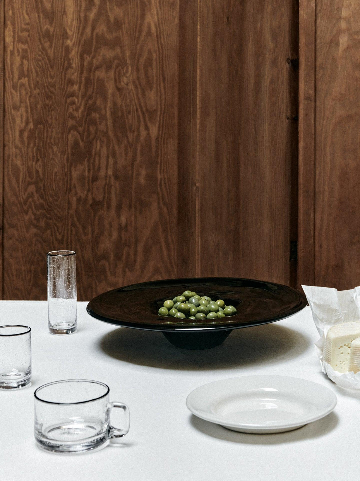S.R. VINTAGE TRAY PLAIN BLACK — detail view