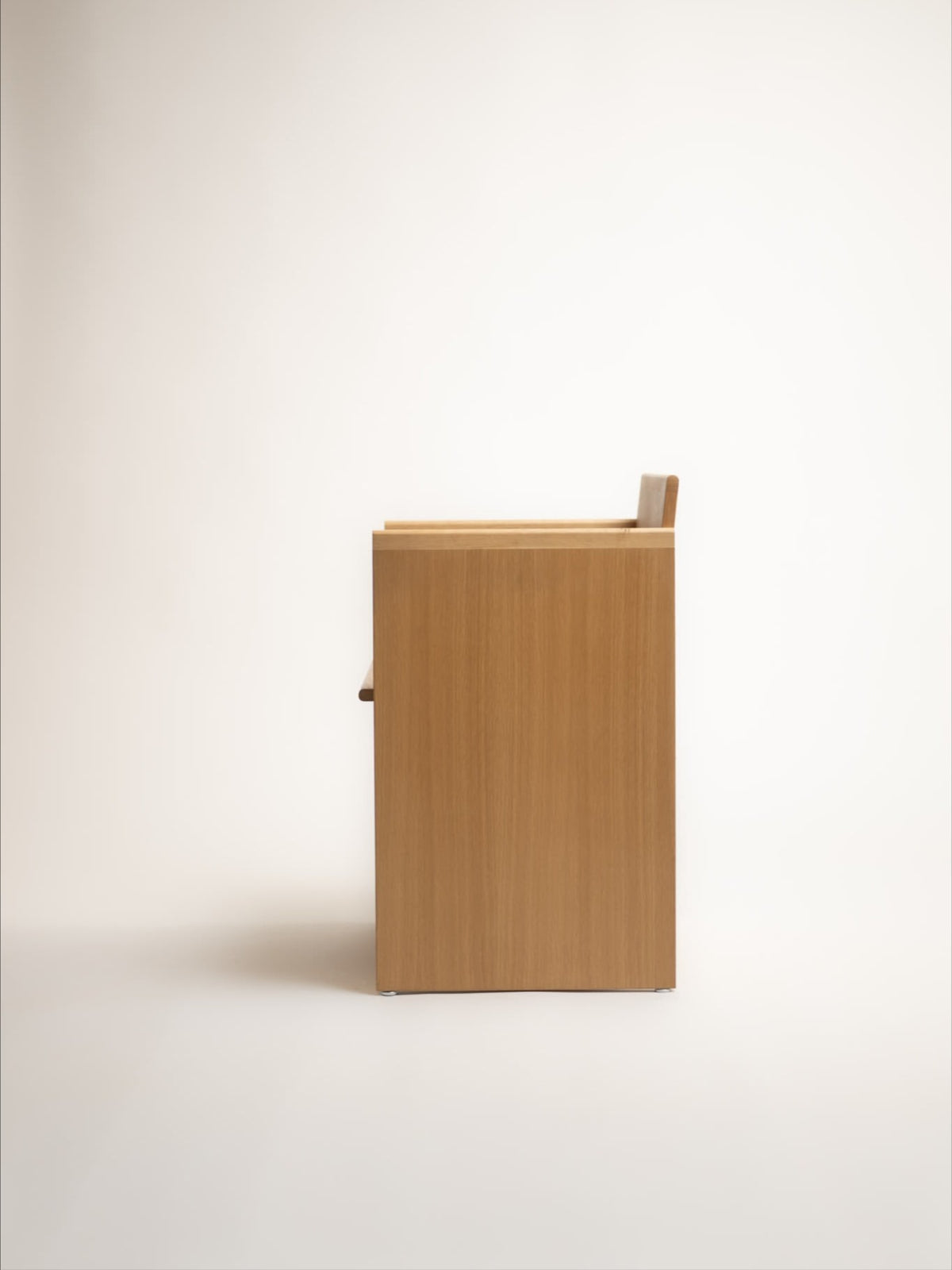 The Block Chair — side angle