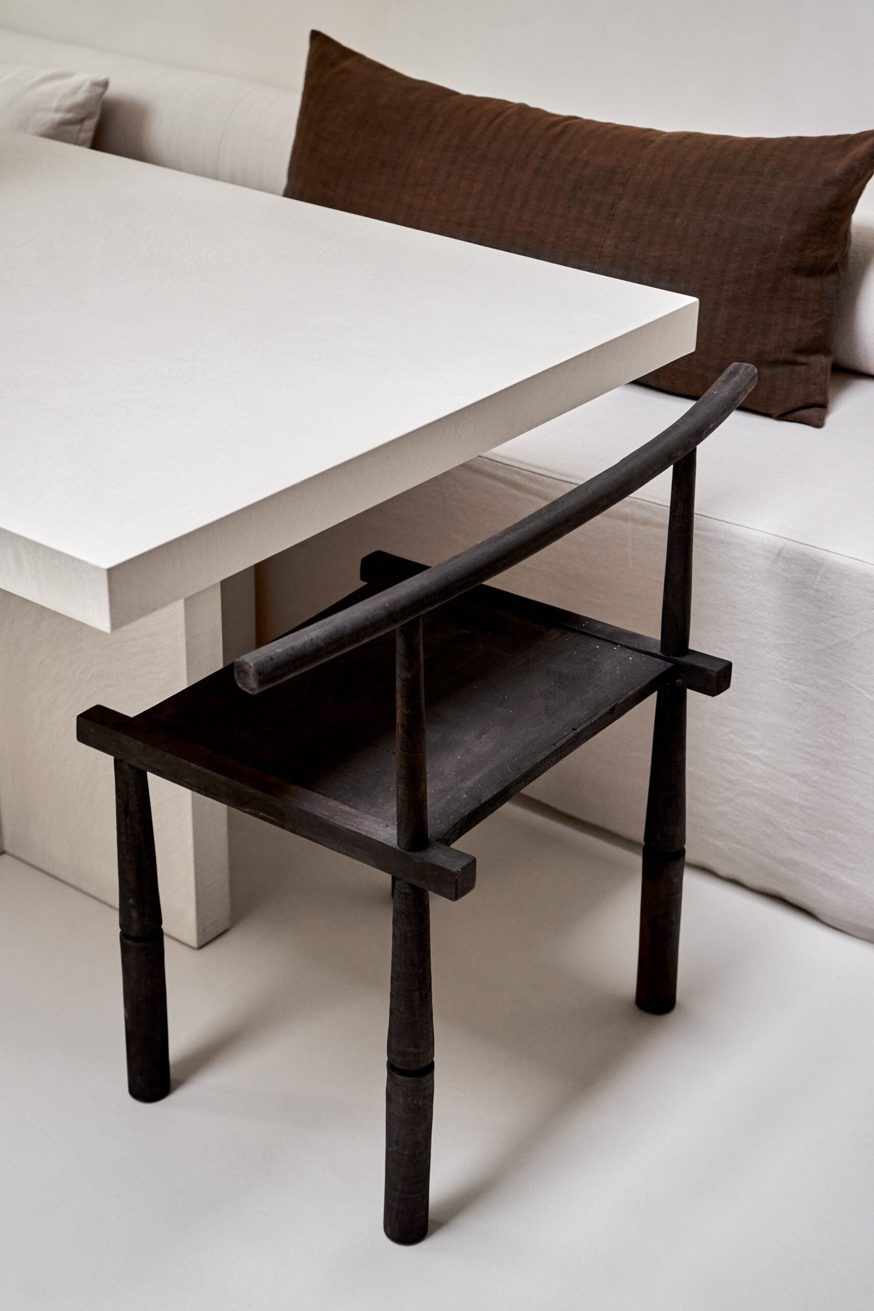 Akari Dining Table  — side angle
