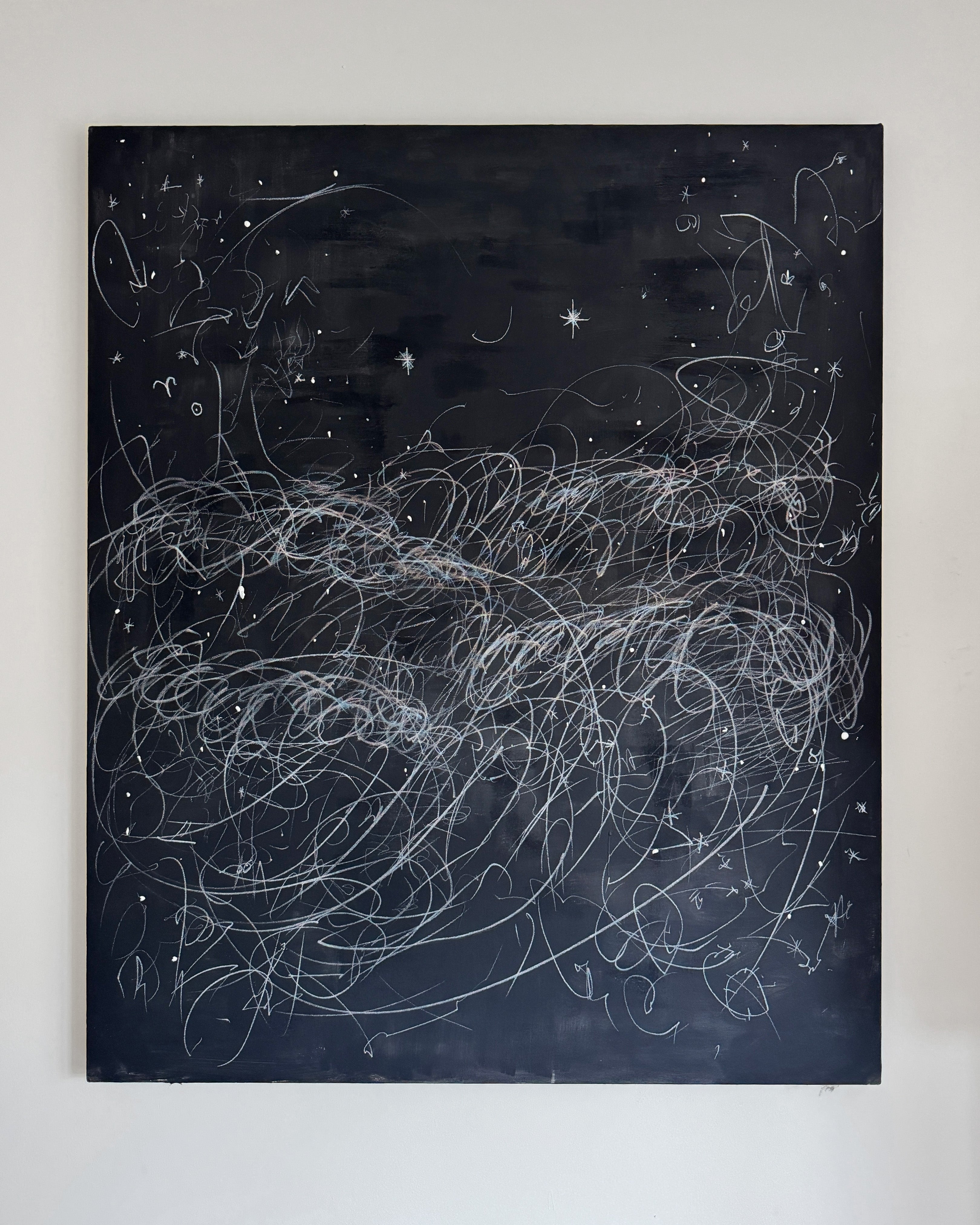 'Second star on the right' — Painting by Grace Rose Watts | The Oblist