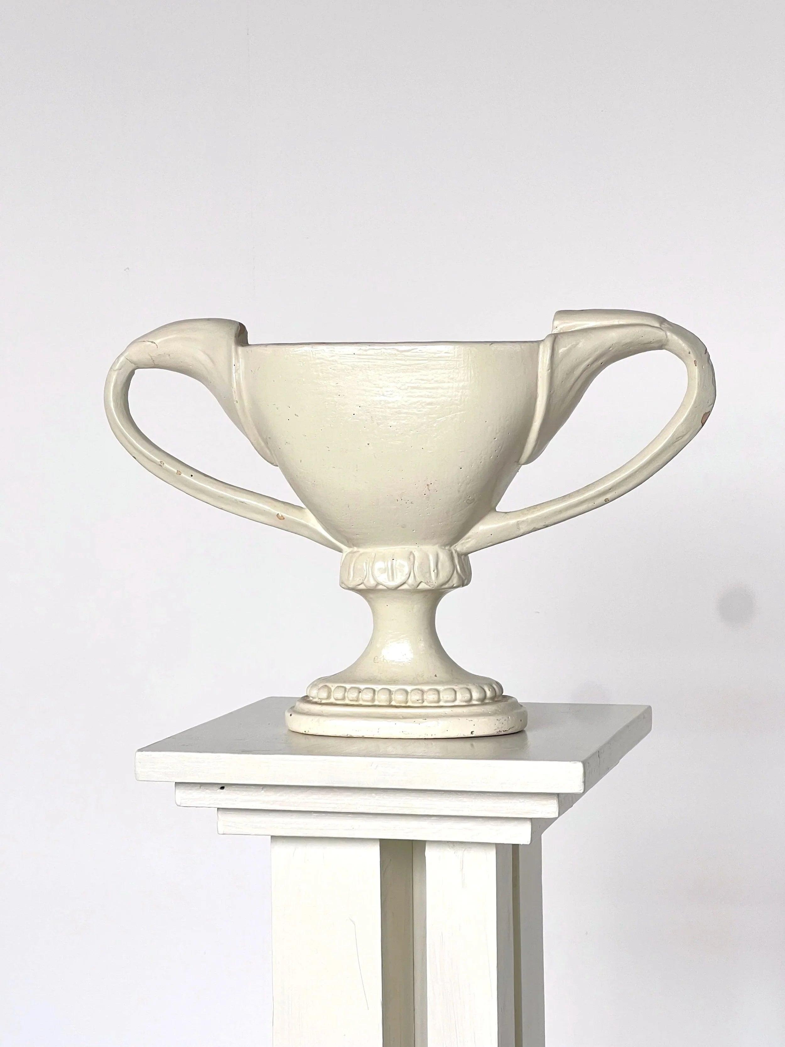 Orchid-Handled Vase — detail view