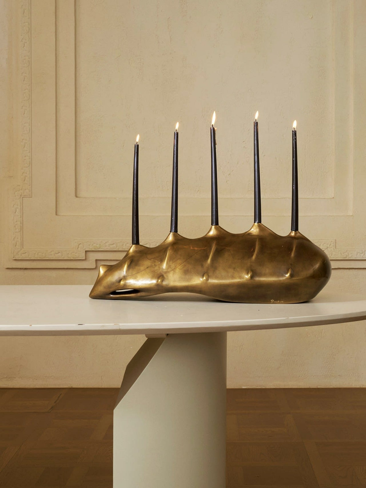 Sculptural Candle Holders -  Ignis Spina — lifestyle setting