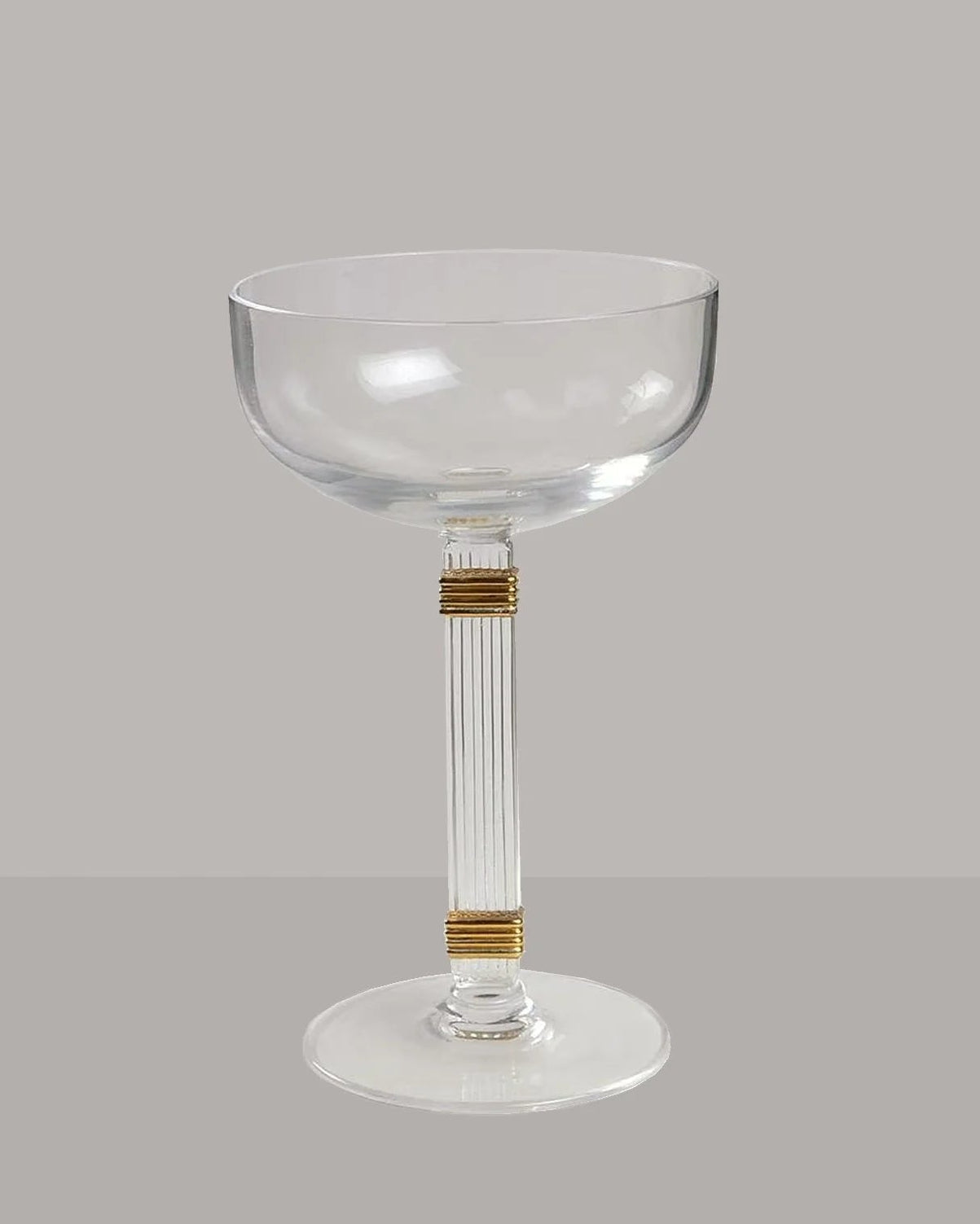 Champagne glasses by Christian Dior, from the Gaudron Gold Collection (1991 - 1999) by RELIC LONDON | The Oblist