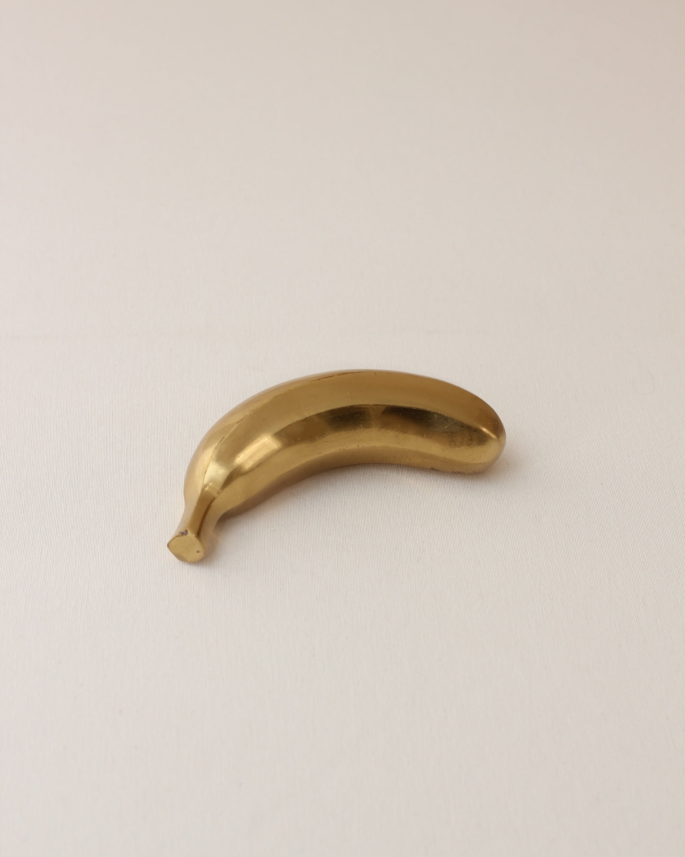Bronze Banana Sculpture — detail view