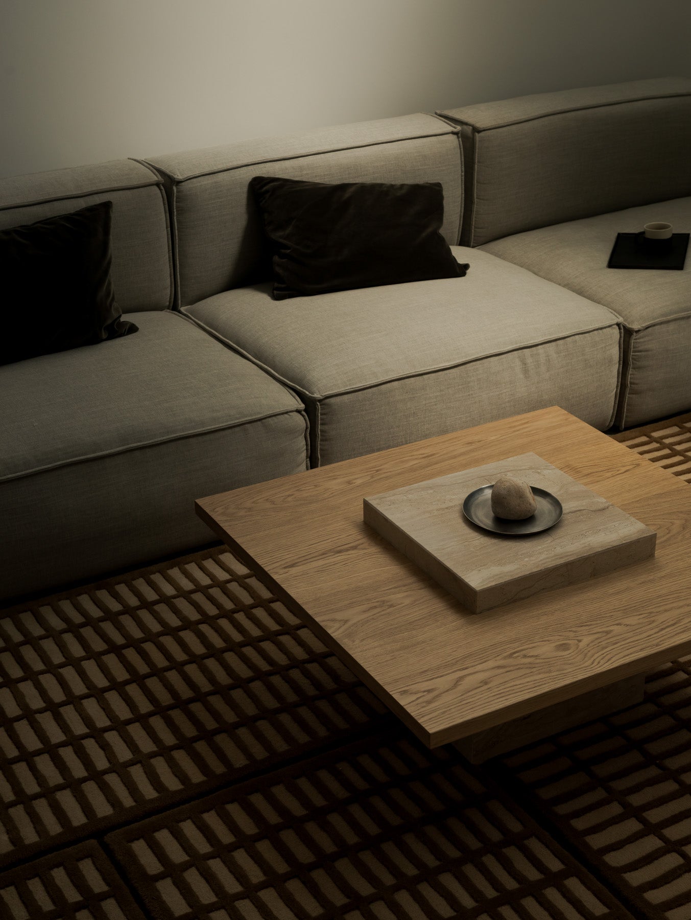 Contemporary BLOCK Coffee Table — close-up