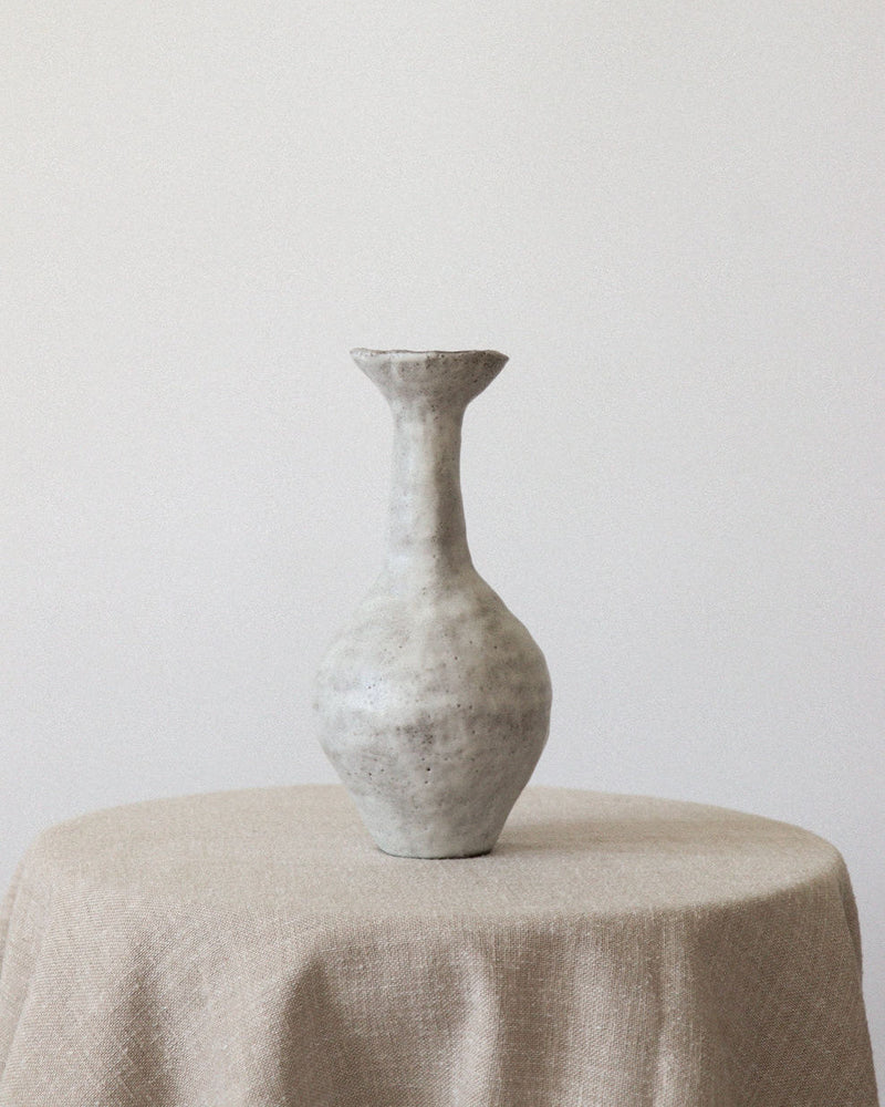 Lucie Vase No5 in Stoneware by Maitoinen Home | The Oblist
