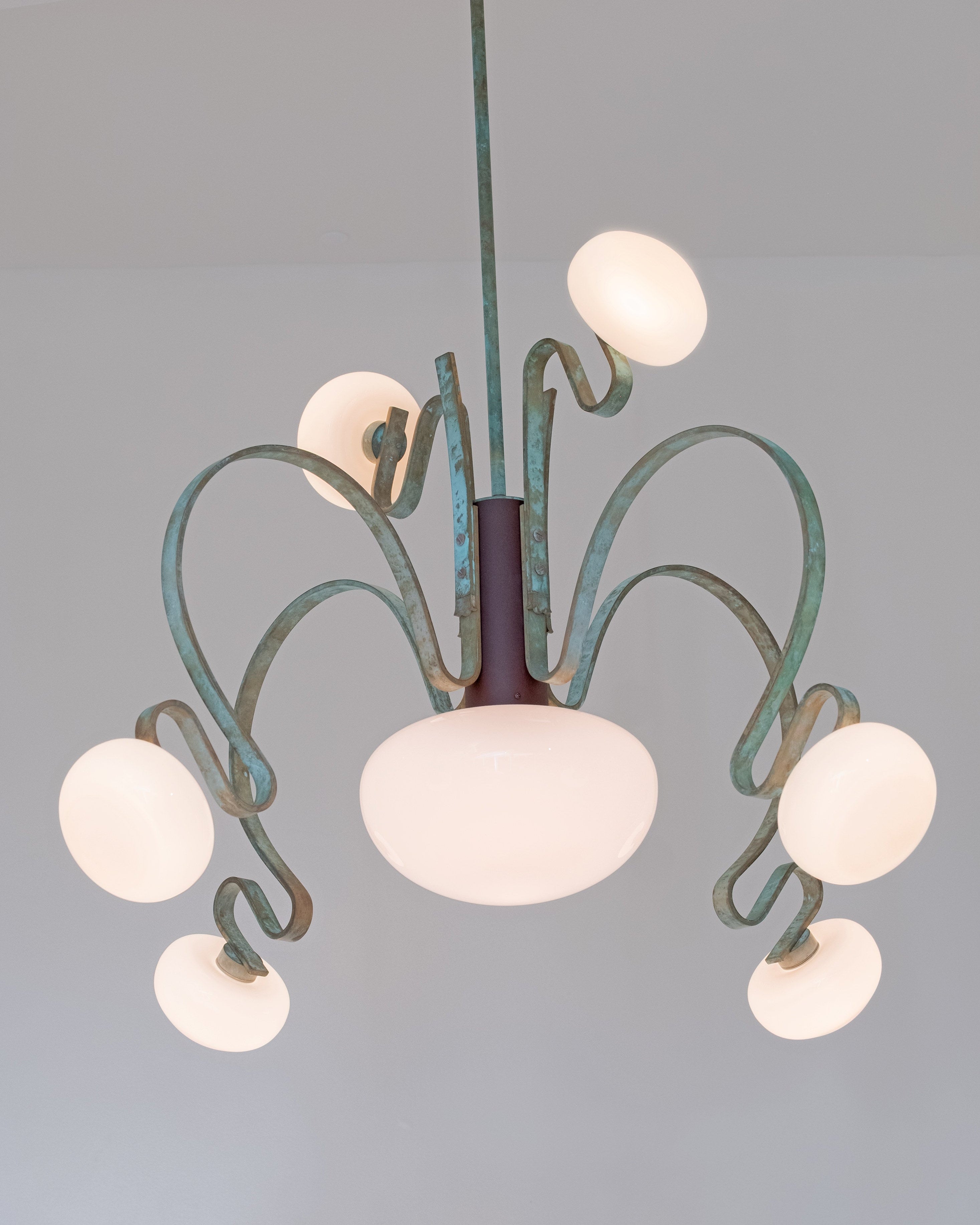Coronette 7 Chandelier — lifestyle setting