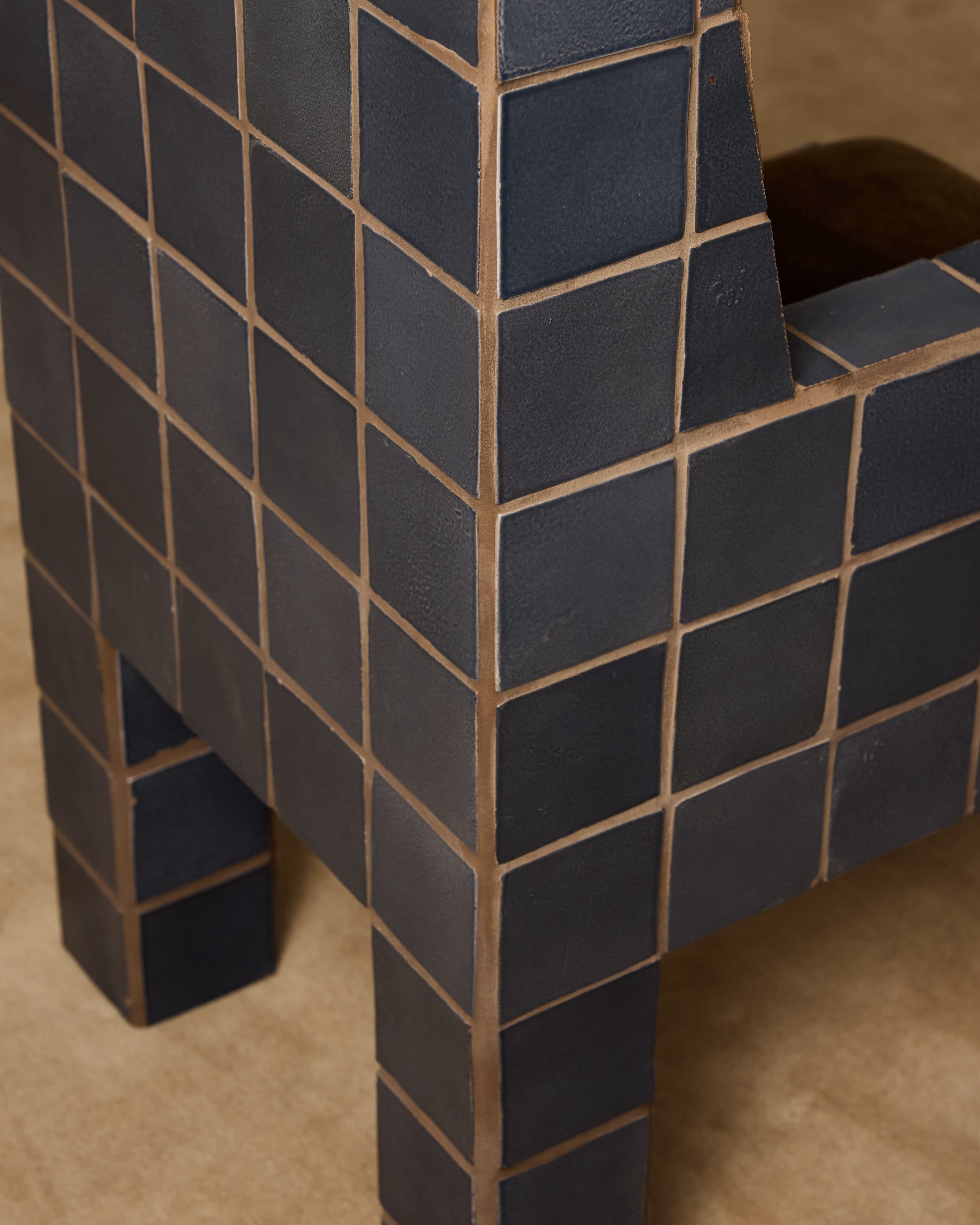 'Jura' Tiled Accent Chair