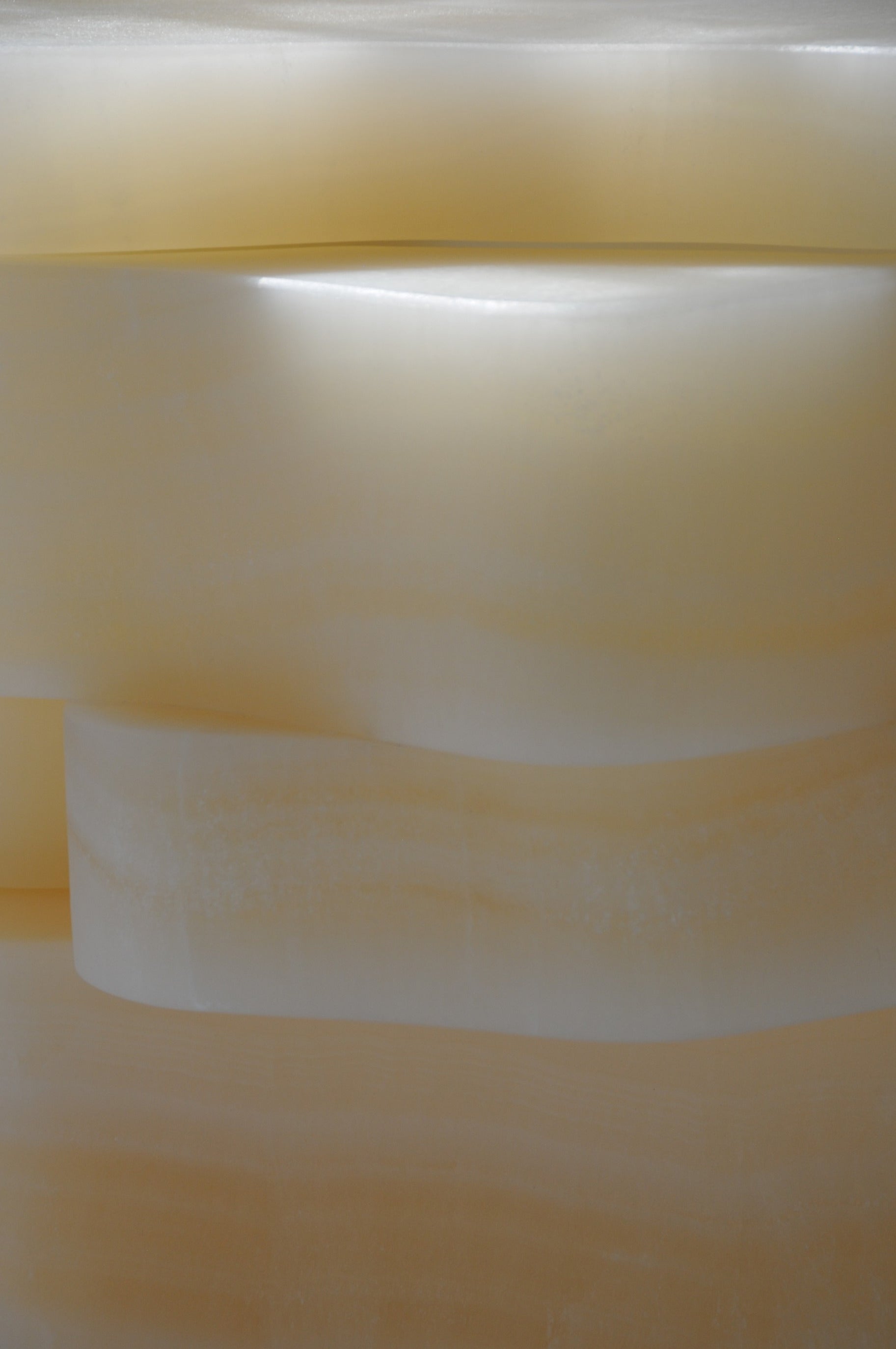 White Moth Nightstand Set in White Onyx Marble — lifestyle setting