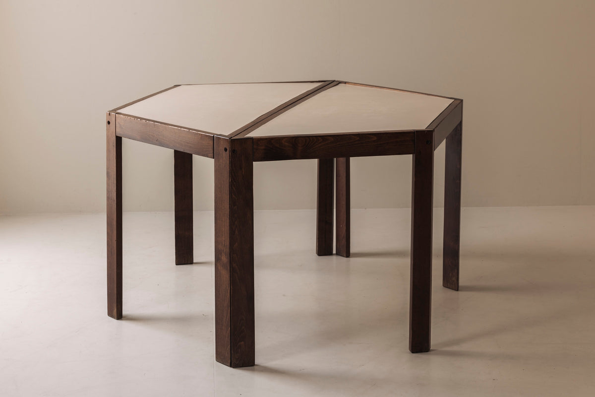Geometric Side Tables, France 1970s — lifestyle setting