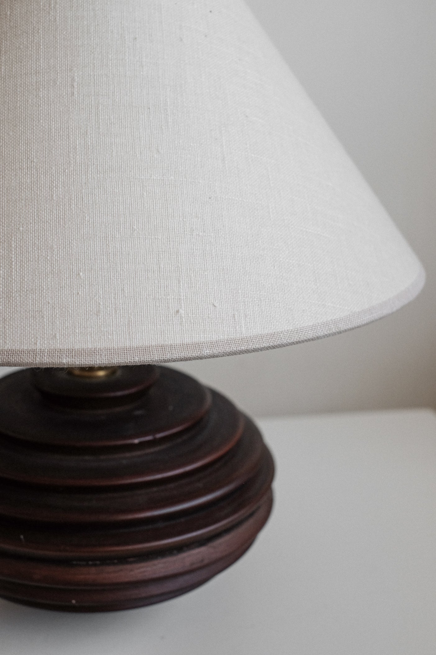 Ceramic Cone Table Lamp  — in context