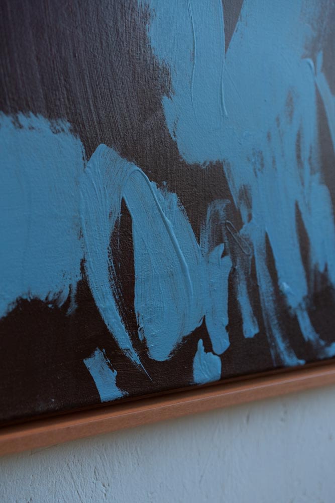 `SOMETIMES IT´S SO SIMPLE´ - Abstract Acrylic Painting — alternate view