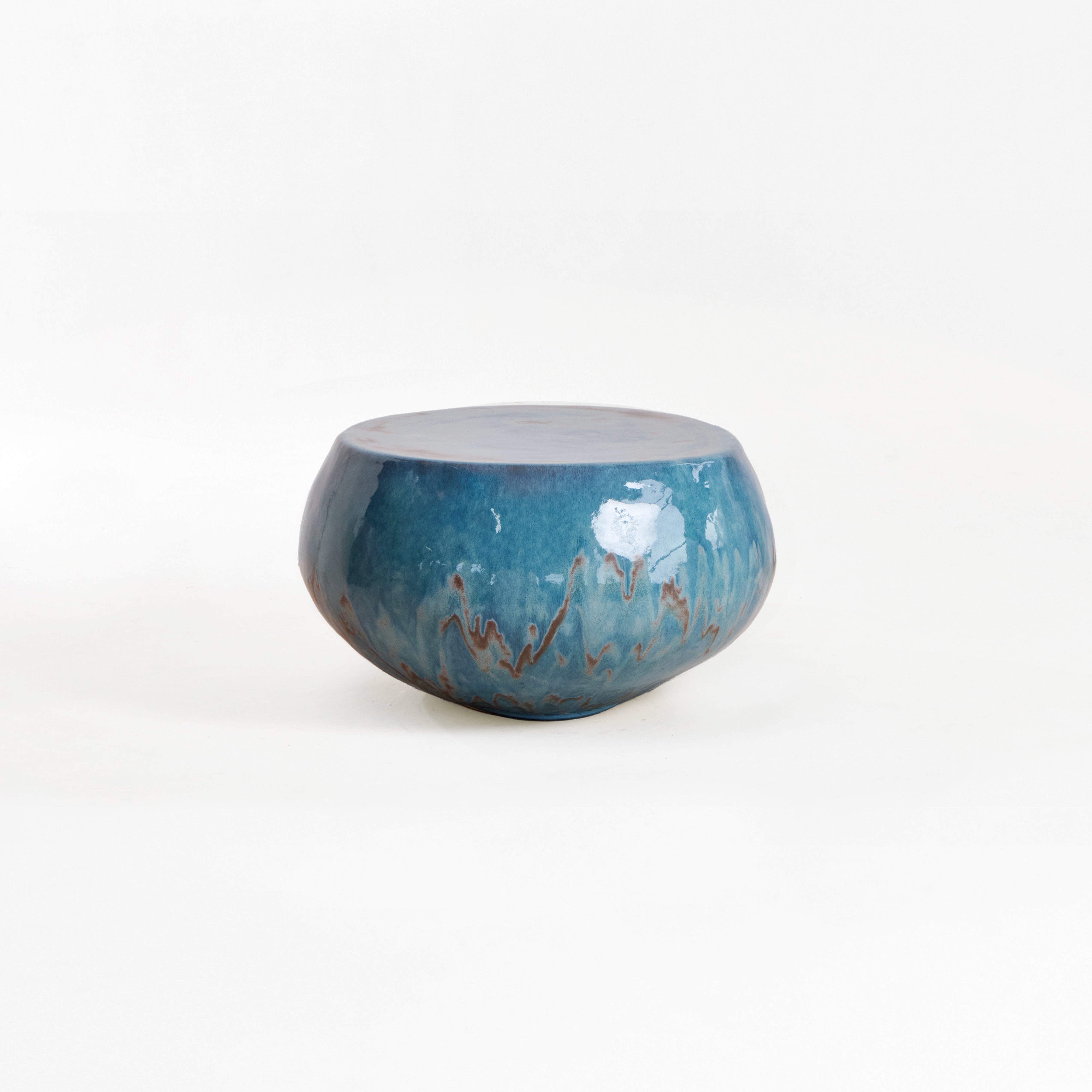 Ceramic Coffee Table in Cream — additional view