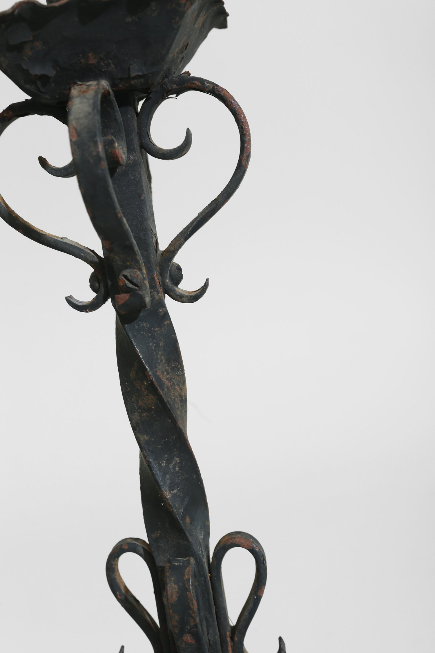Wrought Iron Candleholder Set — lifestyle setting