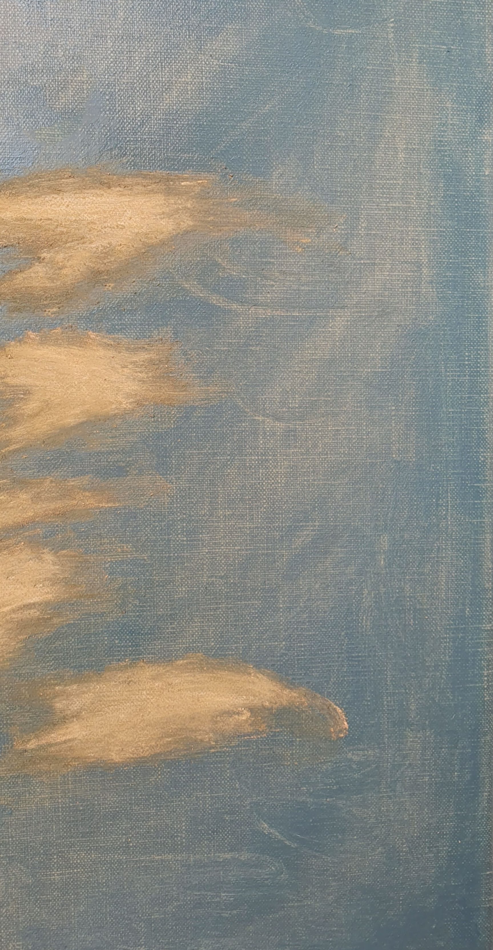 'satin/velvet' painting — detail view