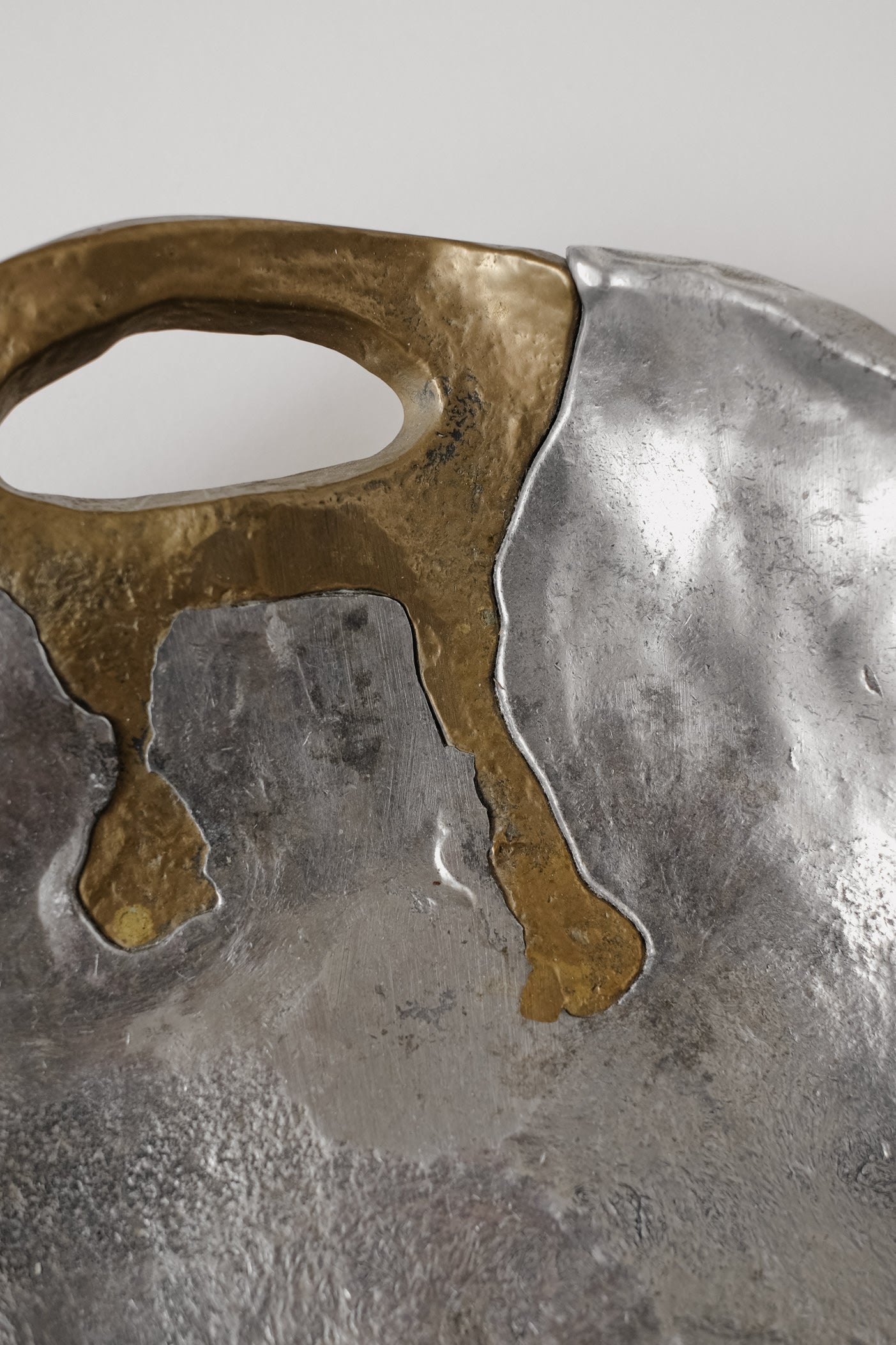 Brutalist Centerpiece Bowl by David Marshall — in context