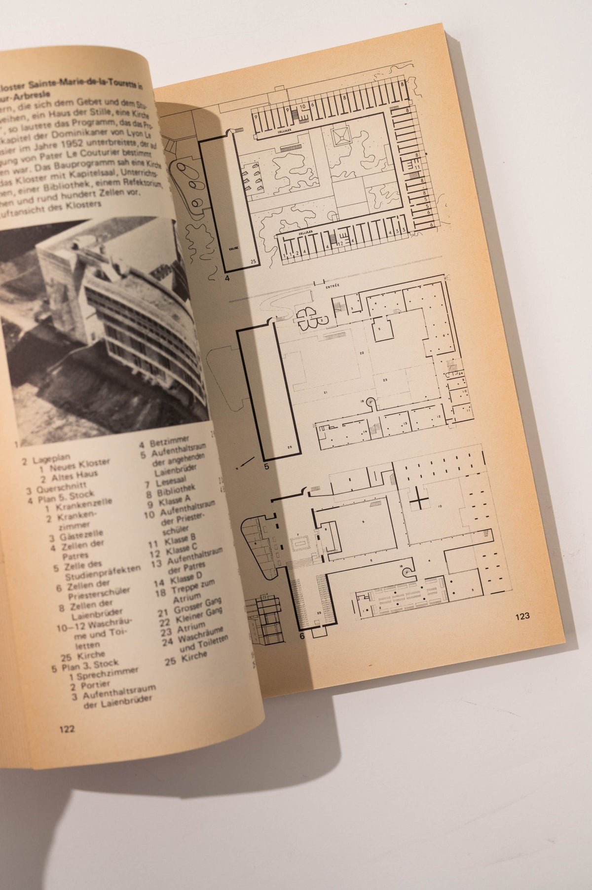 Le Corbusier Studio Paperback, 1979 Architecture and Interiors Book — in context
