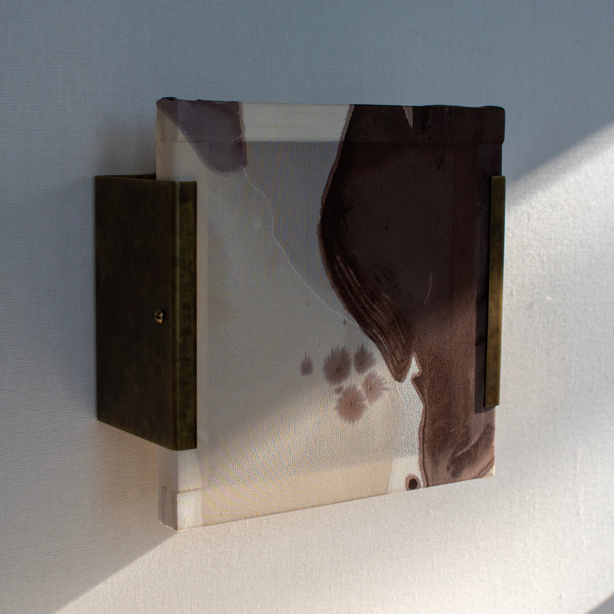 Hand-Painted Silk Instinct Sconce 11/12 — lifestyle setting