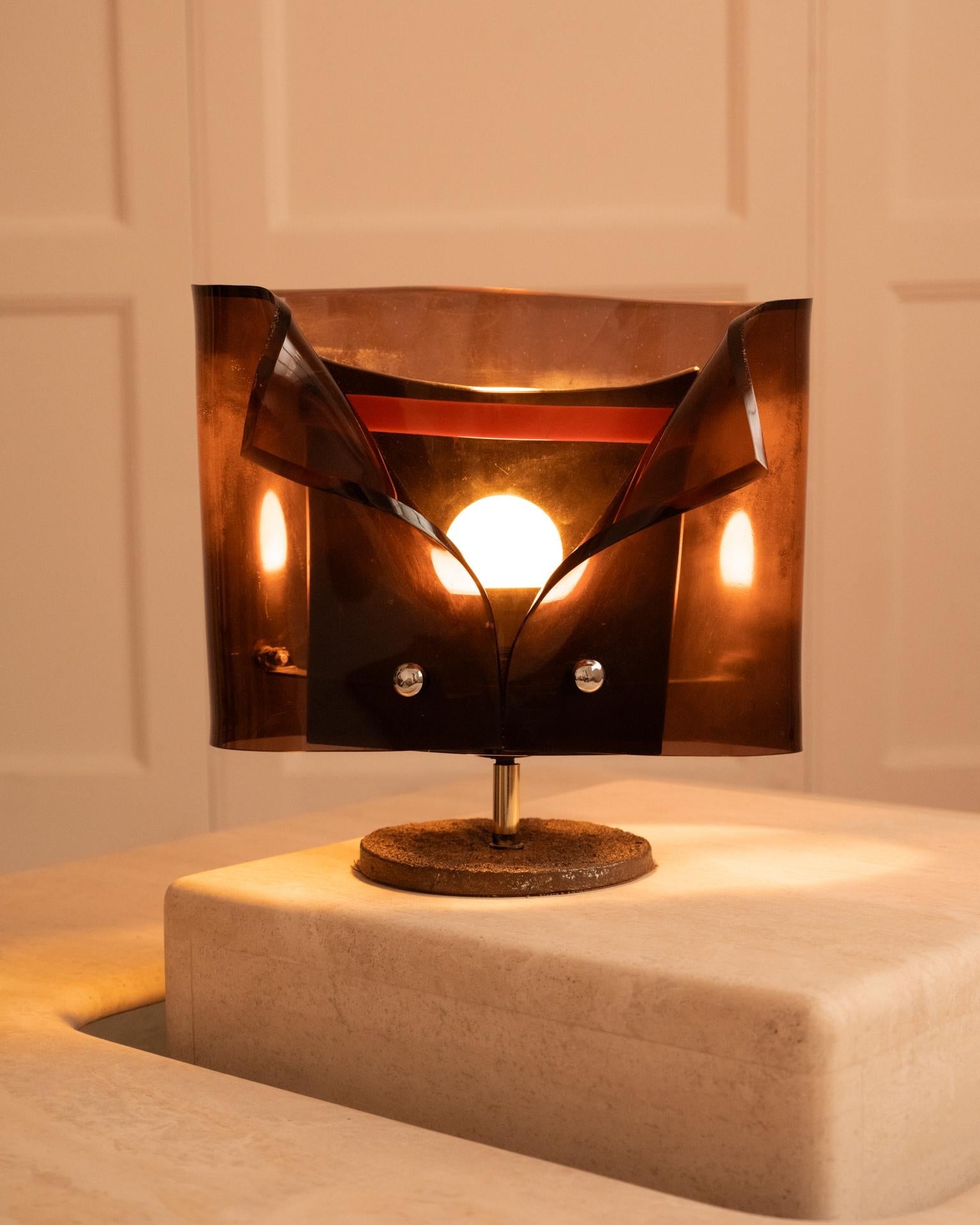 Monsignor Lamp by Claude Bleynie — close-up