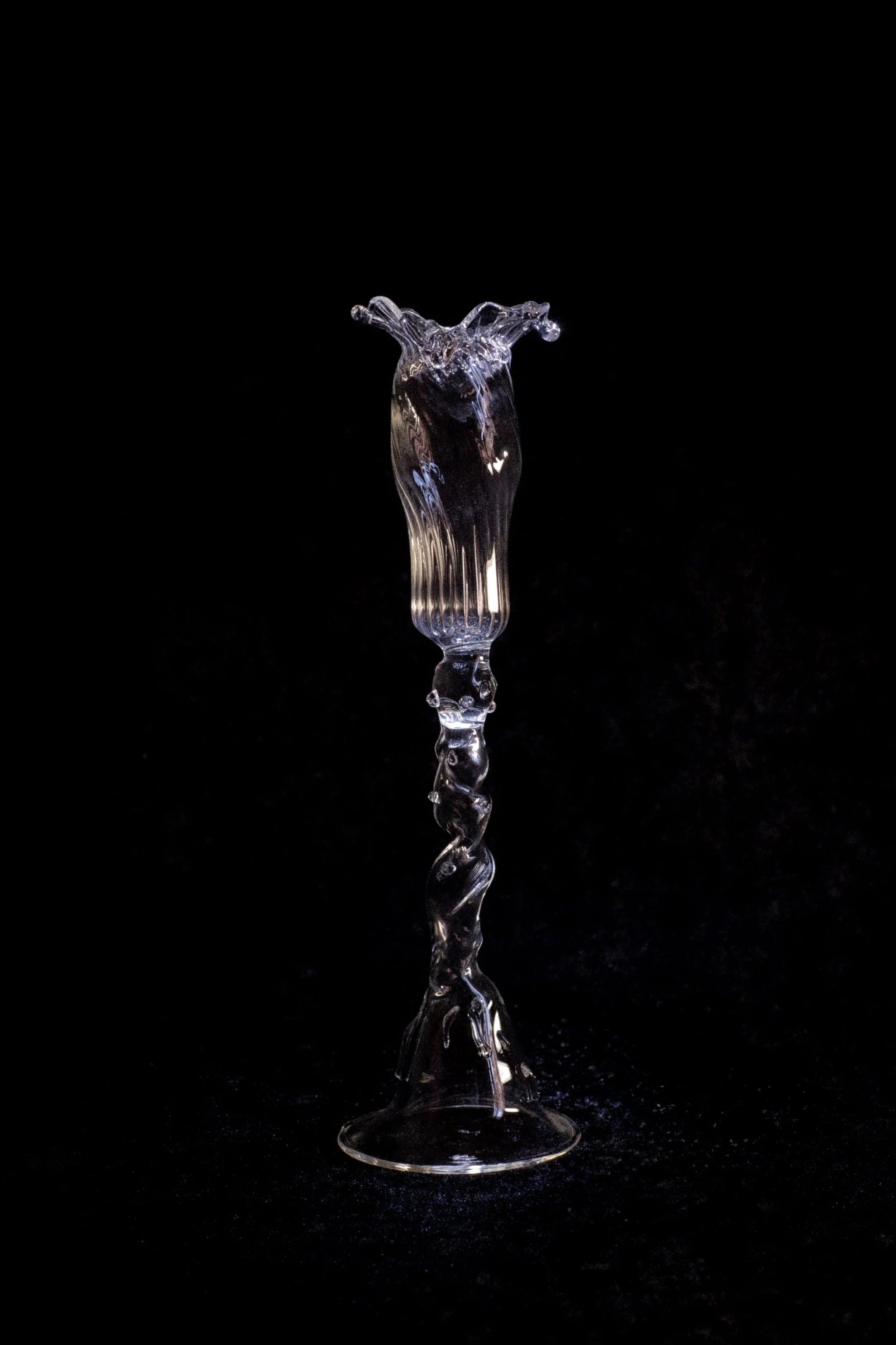 Objects Sculptures in Glass and Borosilicate Glass — side angle