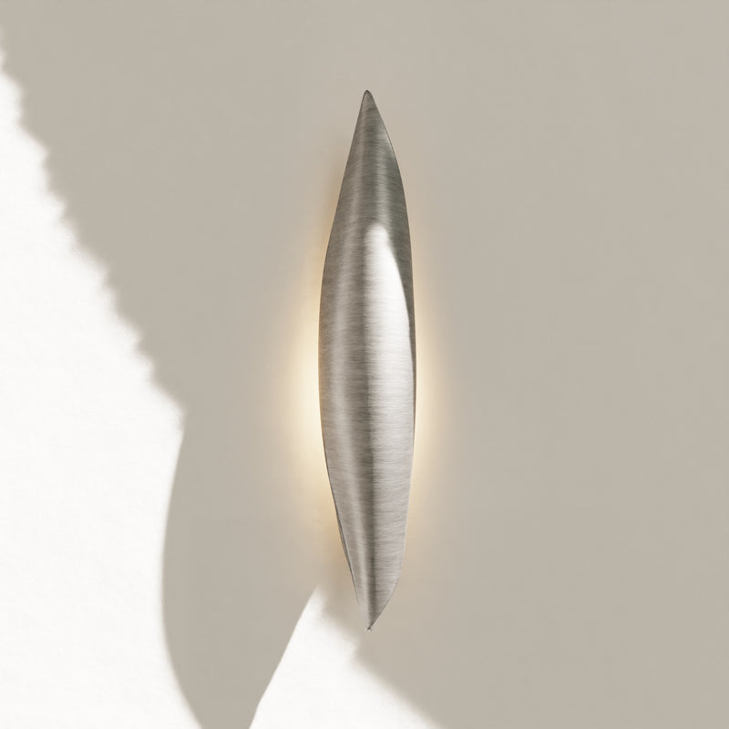Plume Applique | Aluminum by Giselle Vanessa Johnson | The Oblist — modern metallic design