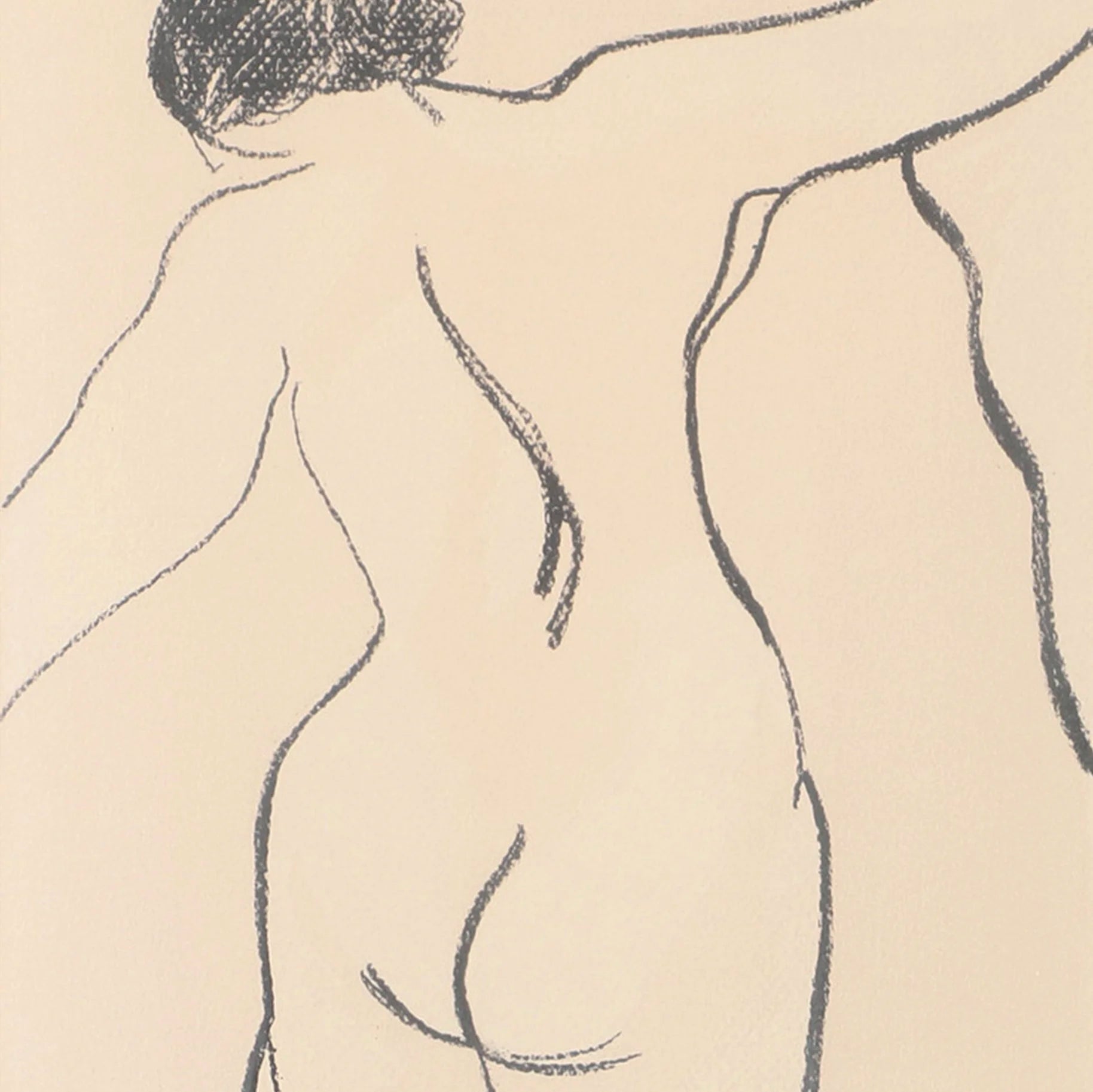 Study of a Woman by Unknown Artist — detail view
