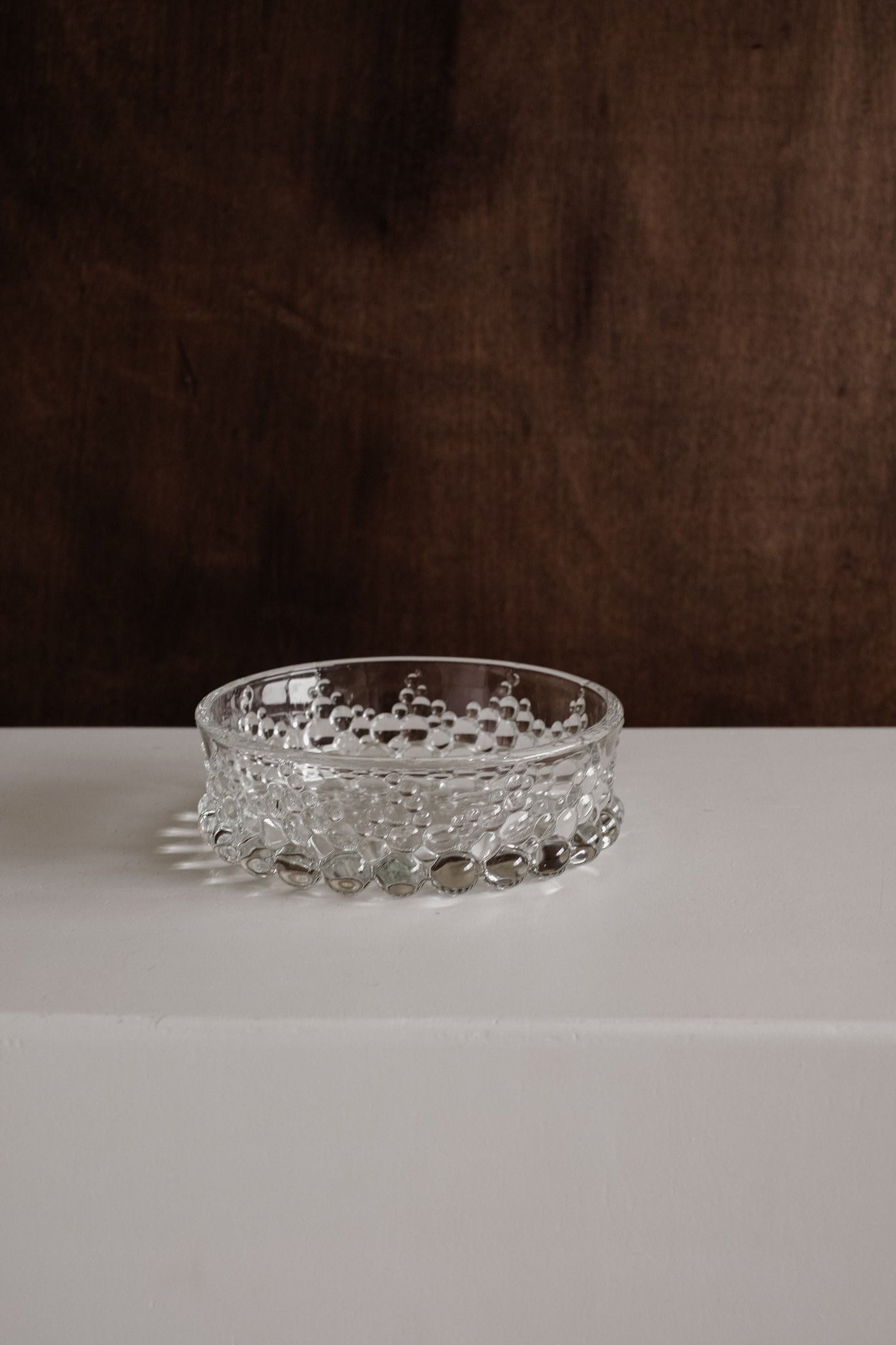 Mid-Century Glass Bowl by Walther Glass, 1970 — alternate view
