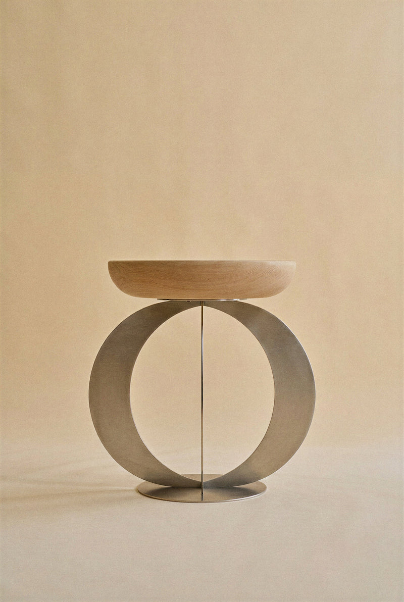 Minor Stainless Steel Side Table by CARDONES | The Oblist