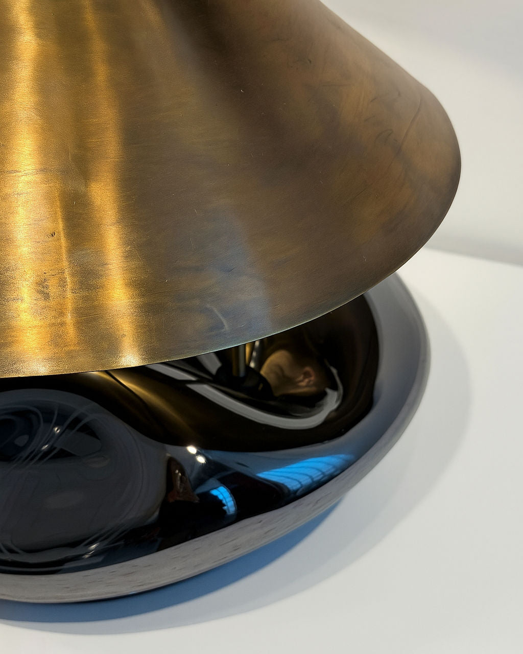 'Obsidian Lamp II' Table Lamp