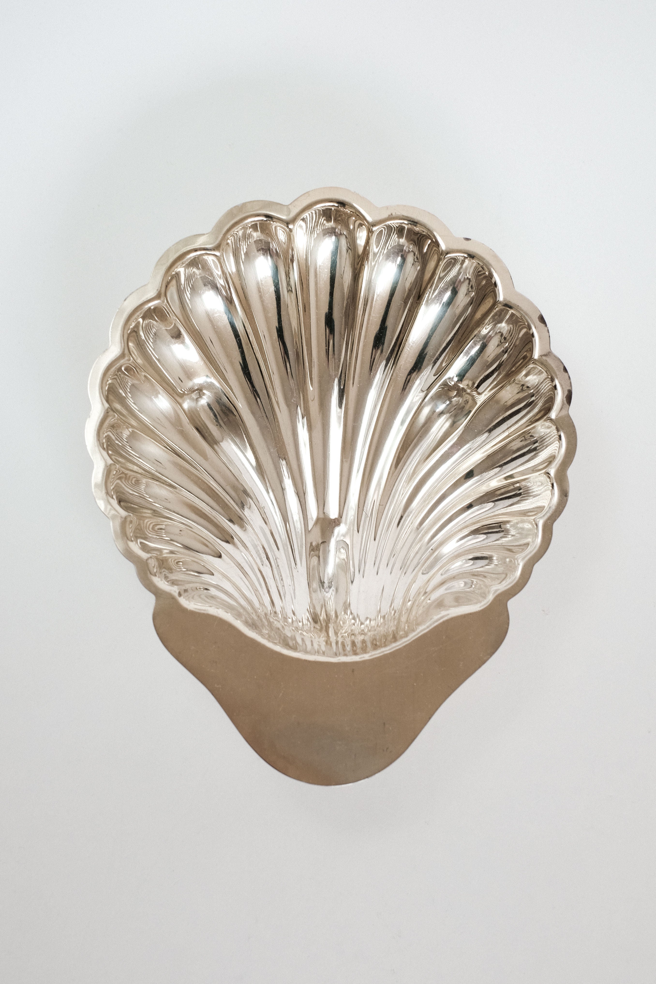 Medium Shell Shaped Vide-poches by septembre studios | The Oblist — polished metal finish