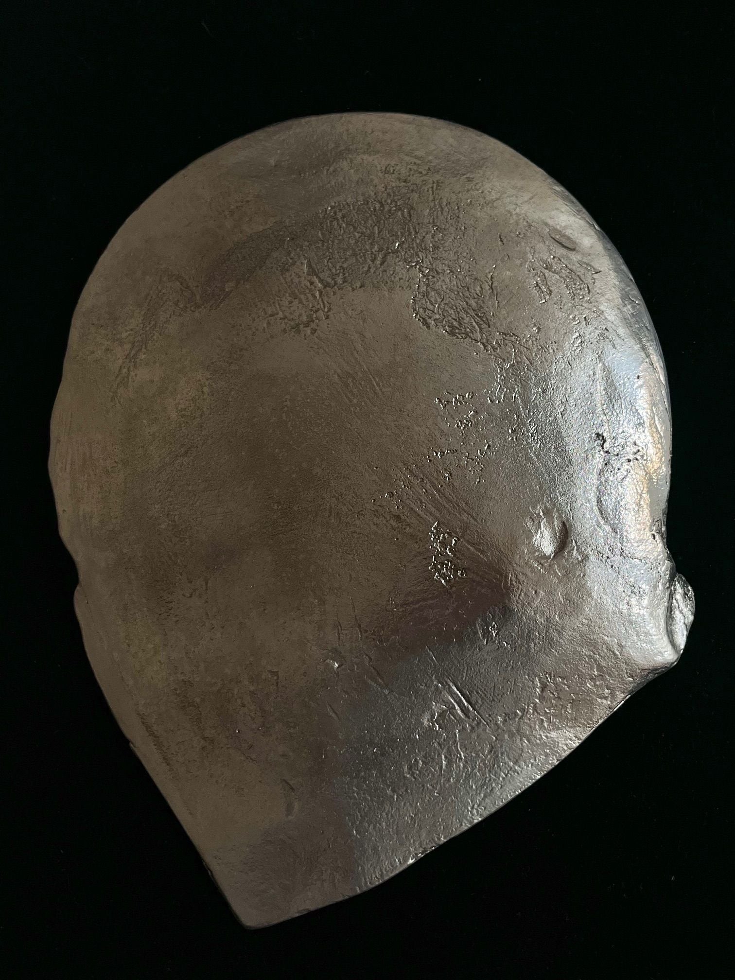 Sculpture de Coquille d'Huître en Argent