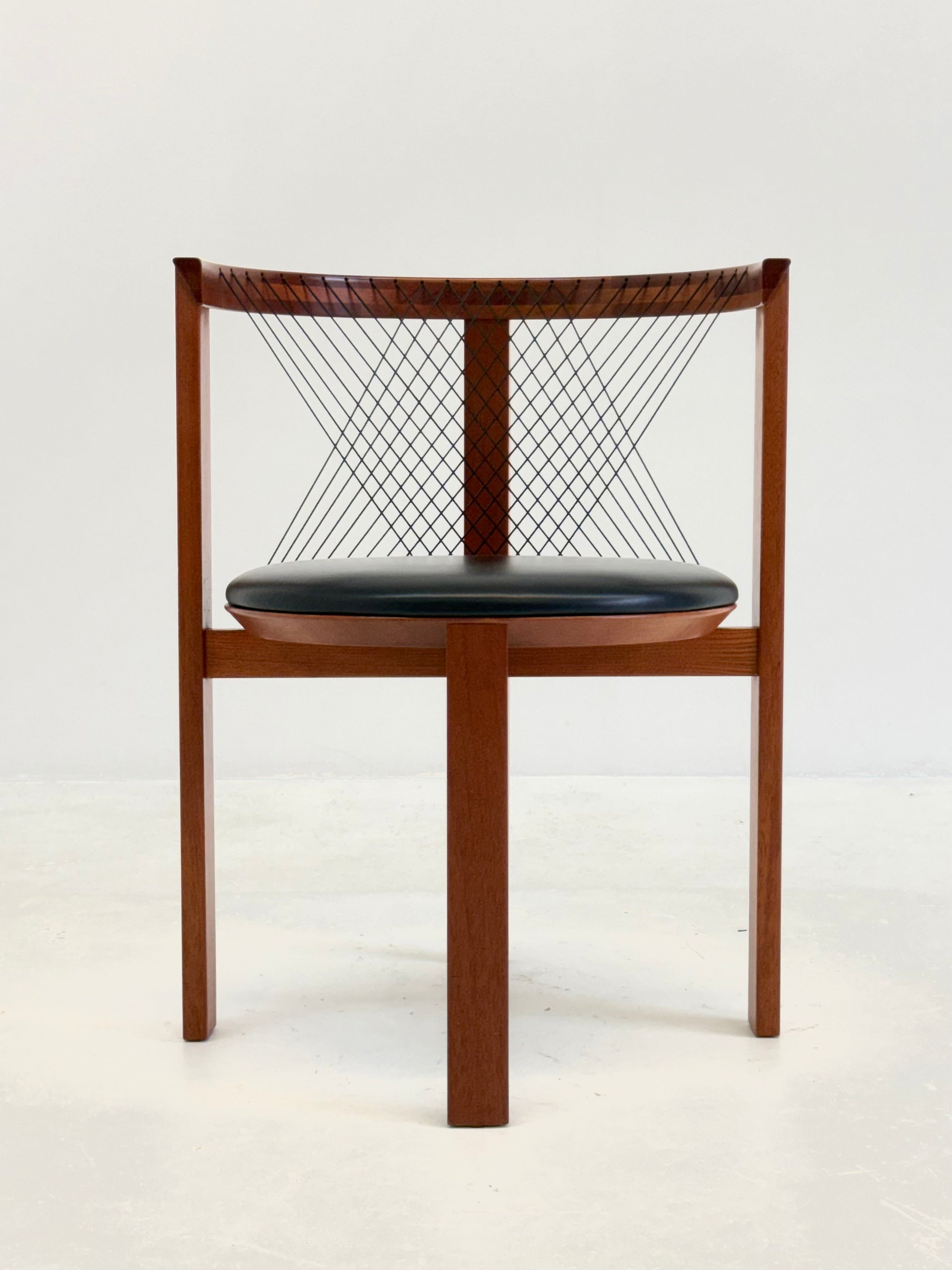 Set of Tranekær String chairs by Niels Jørgen Haugesen — alternate view