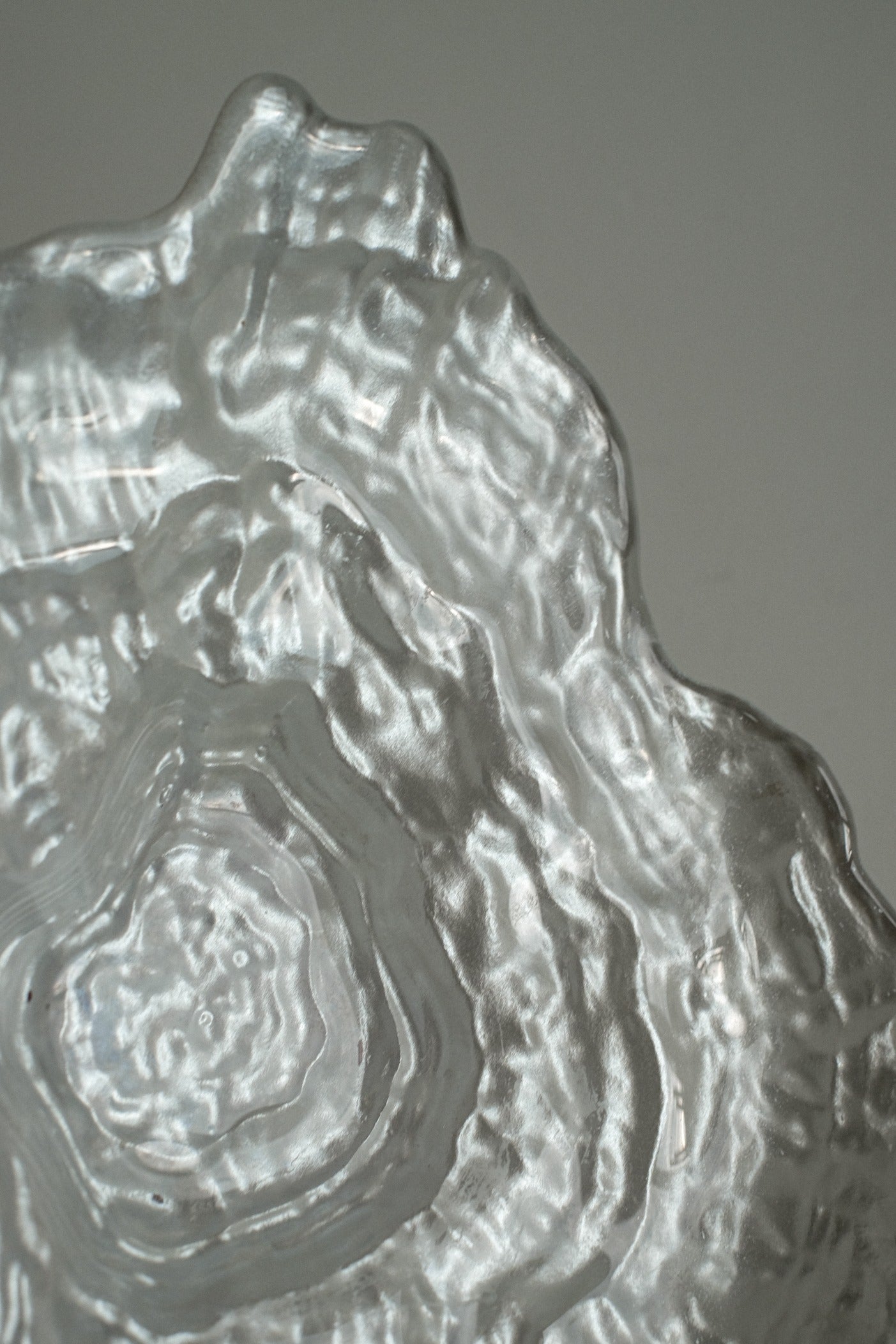 Glass Oyster Shaped Bowl — view 9