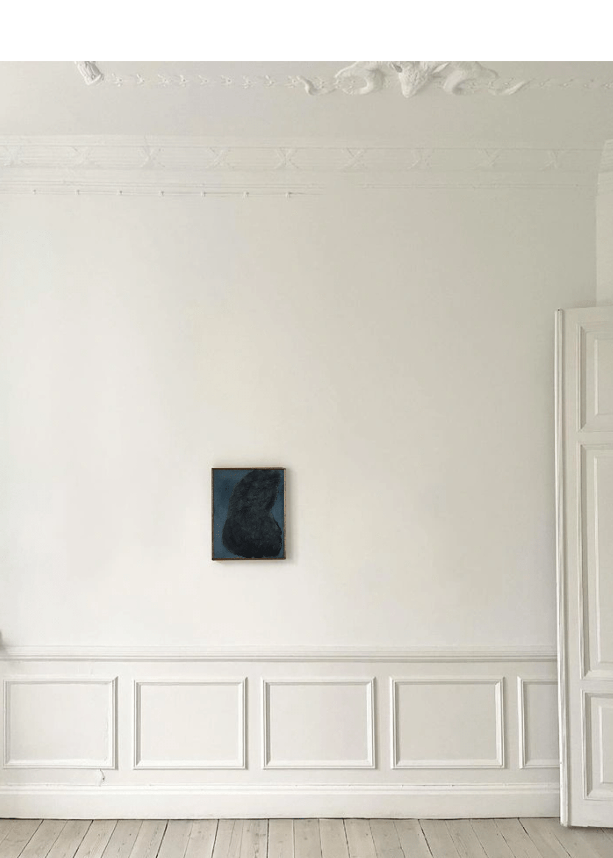 'Coraux verts bleus' Painting