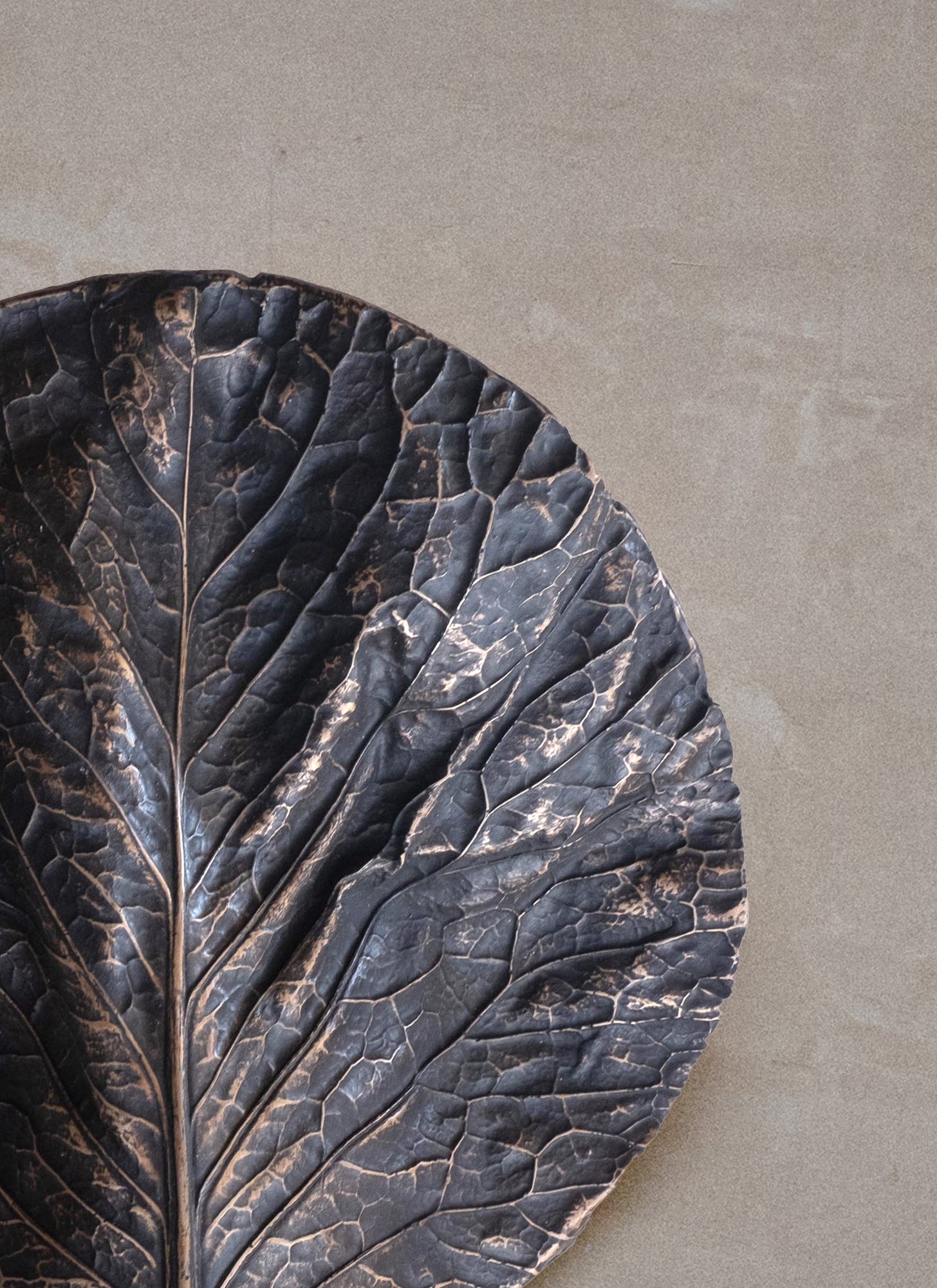 Bronze Cabbage Wall Light