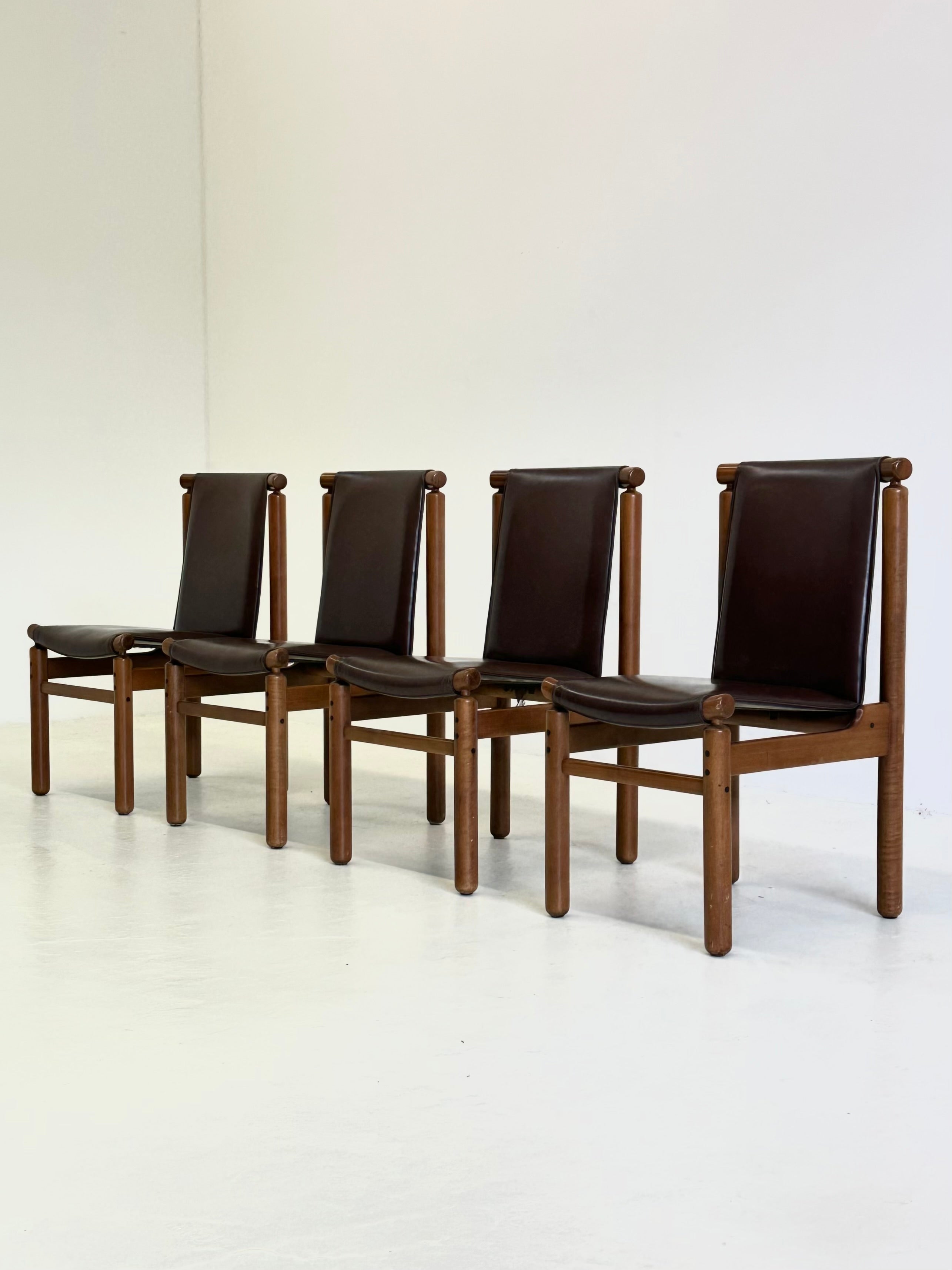 Set of Tapiovaara dining chairs by La Permanente Cantù — view 15