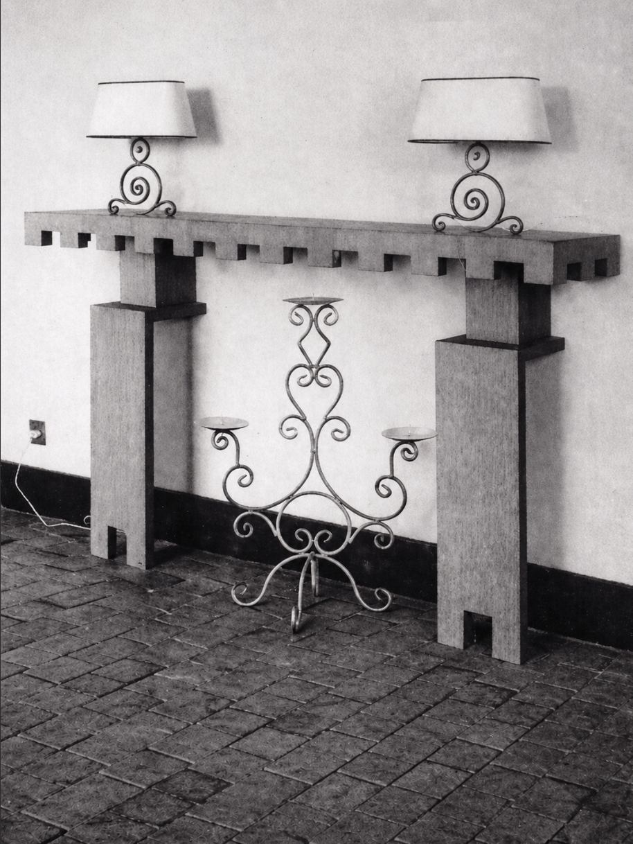 Vintage Candle Holders in Metal - 1980s French Collection — detail view