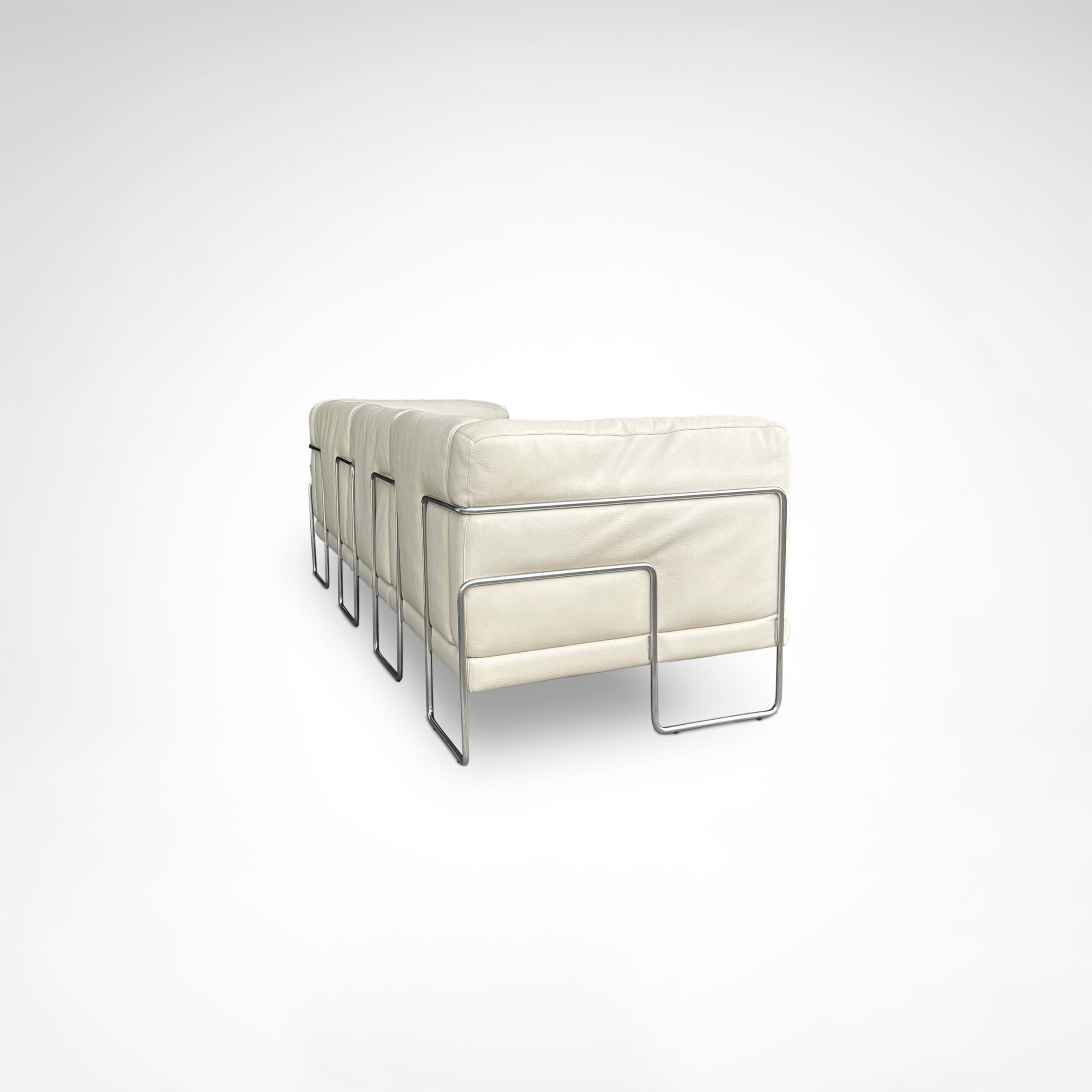 Pen Club 3-Seater Sofa by Kwok Hoi Chan for Steiner France, 1980s — additional view