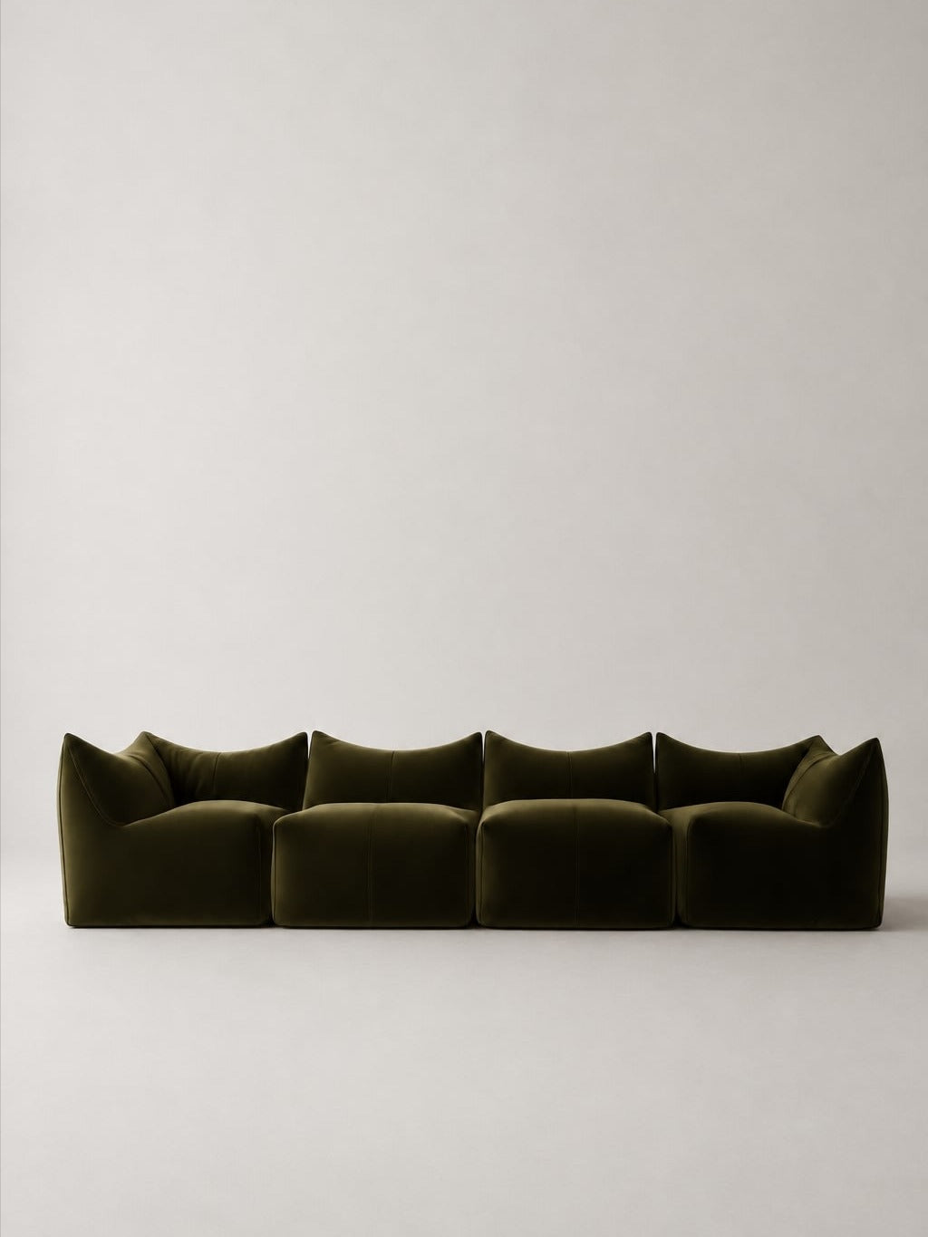 Rare Le Bambole Sectional Sofa by Mario Bellini, Italy 1971 — view 9