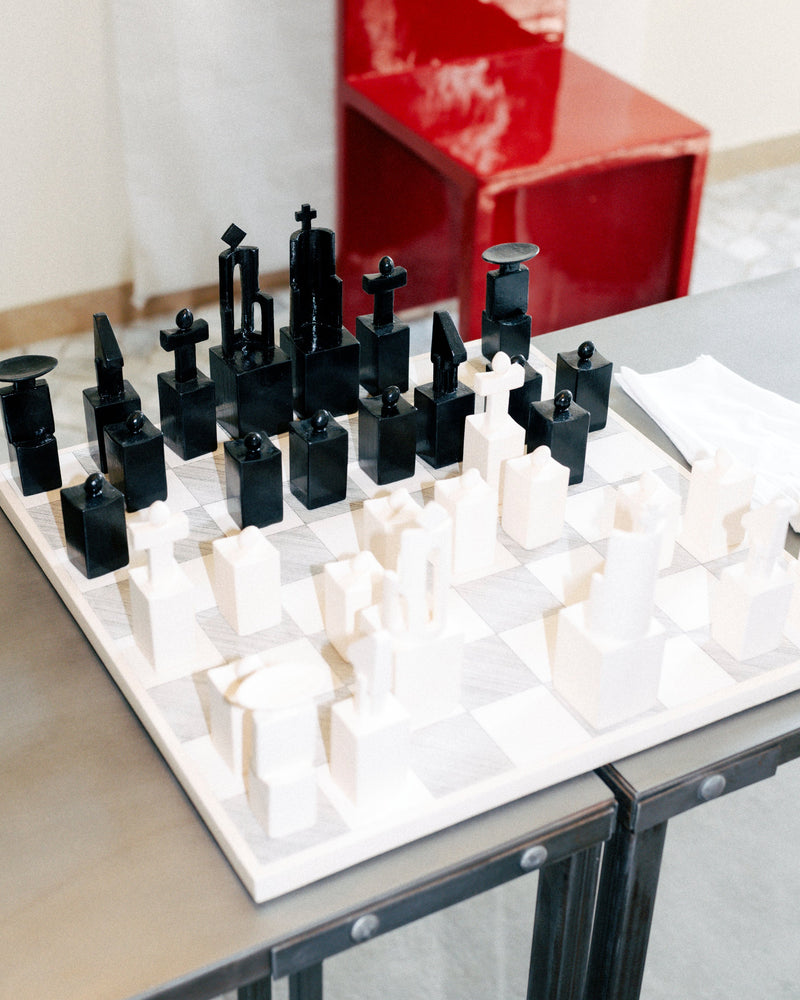 Chess Figures (Plaster) by Rooms Studio | The Oblist