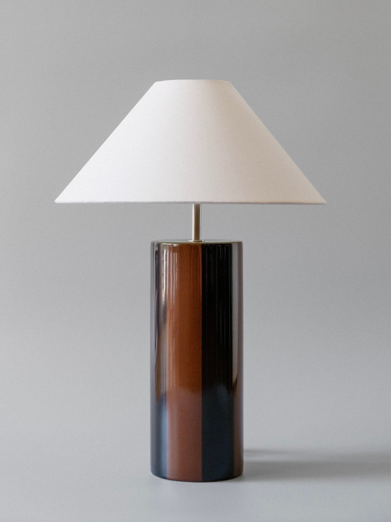 Ombrellina" Table Lamp - Blackberry Syrup & Ginger Bread by mattina moderna | The Oblist — ceramic, modern design