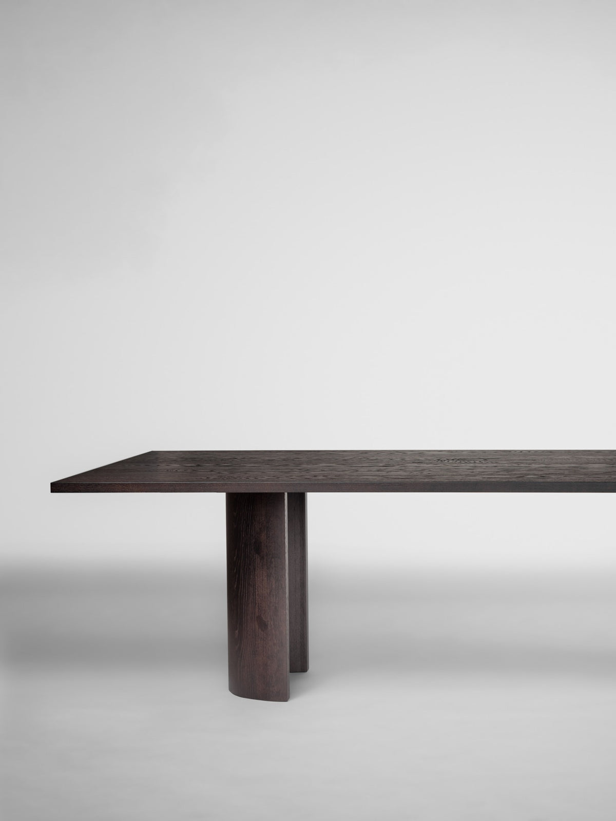 Aperta Rectangular Table - Single Base — lifestyle setting
