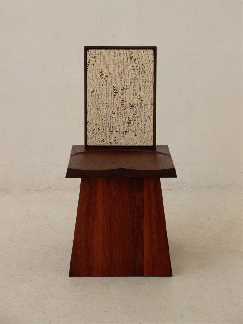 Waiting Chair by Curtis Bloxsidge | The Oblist — handcrafted wood, natural finish