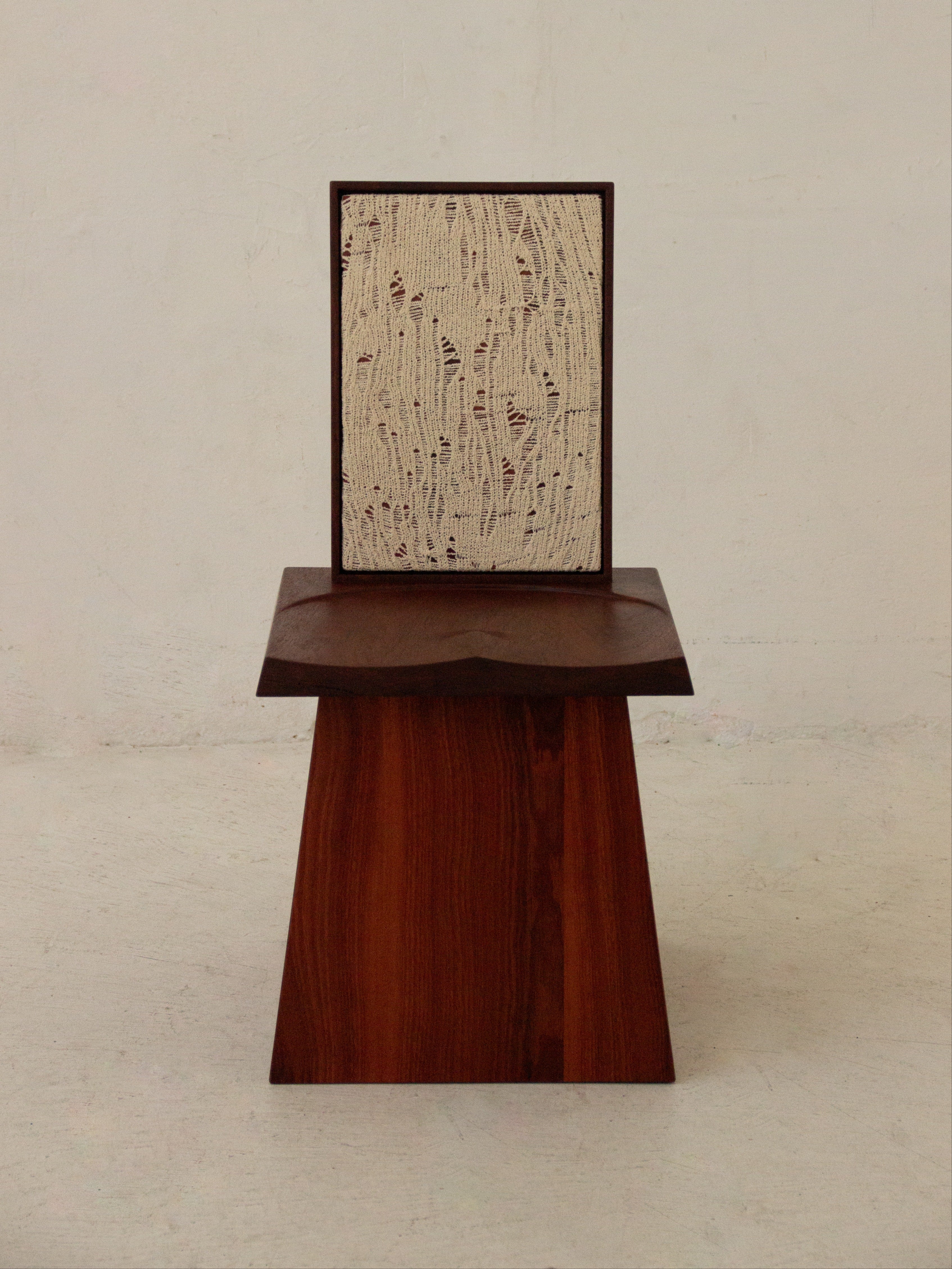 Waiting Chair by Curtis Bloxsidge | The Oblist — handcrafted wood, natural finish