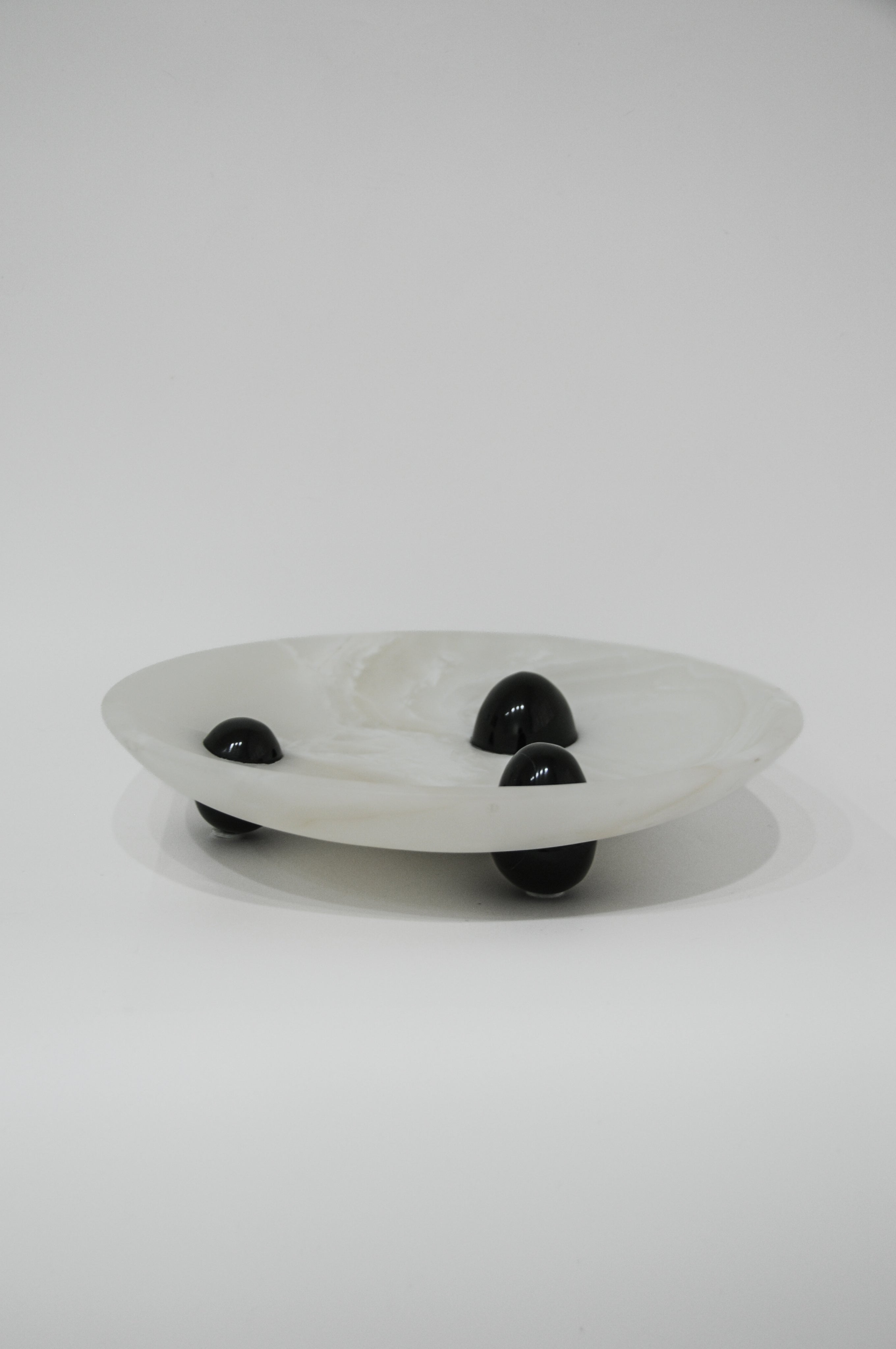 Uovo Bowl, in Stone and Onyx — additional view