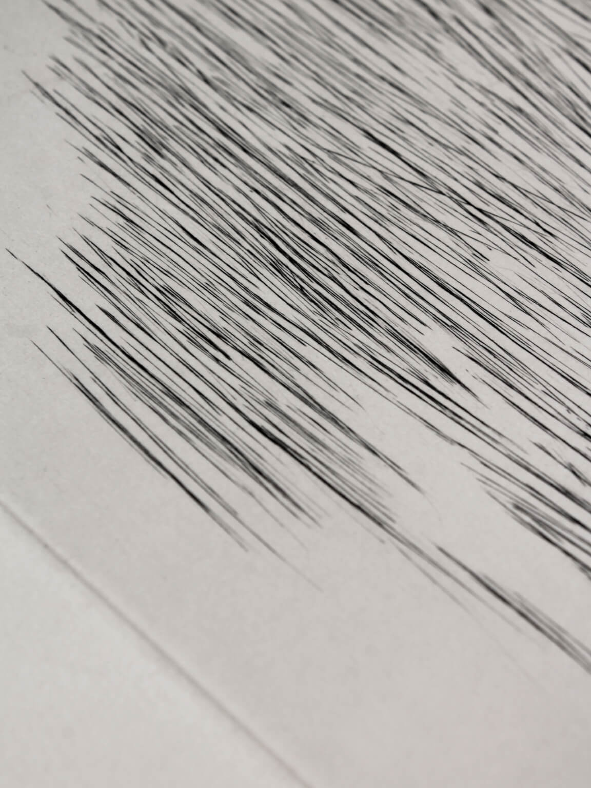 Maria Helena Vieira da Silva, Untitled Etching, 1980 — detail view