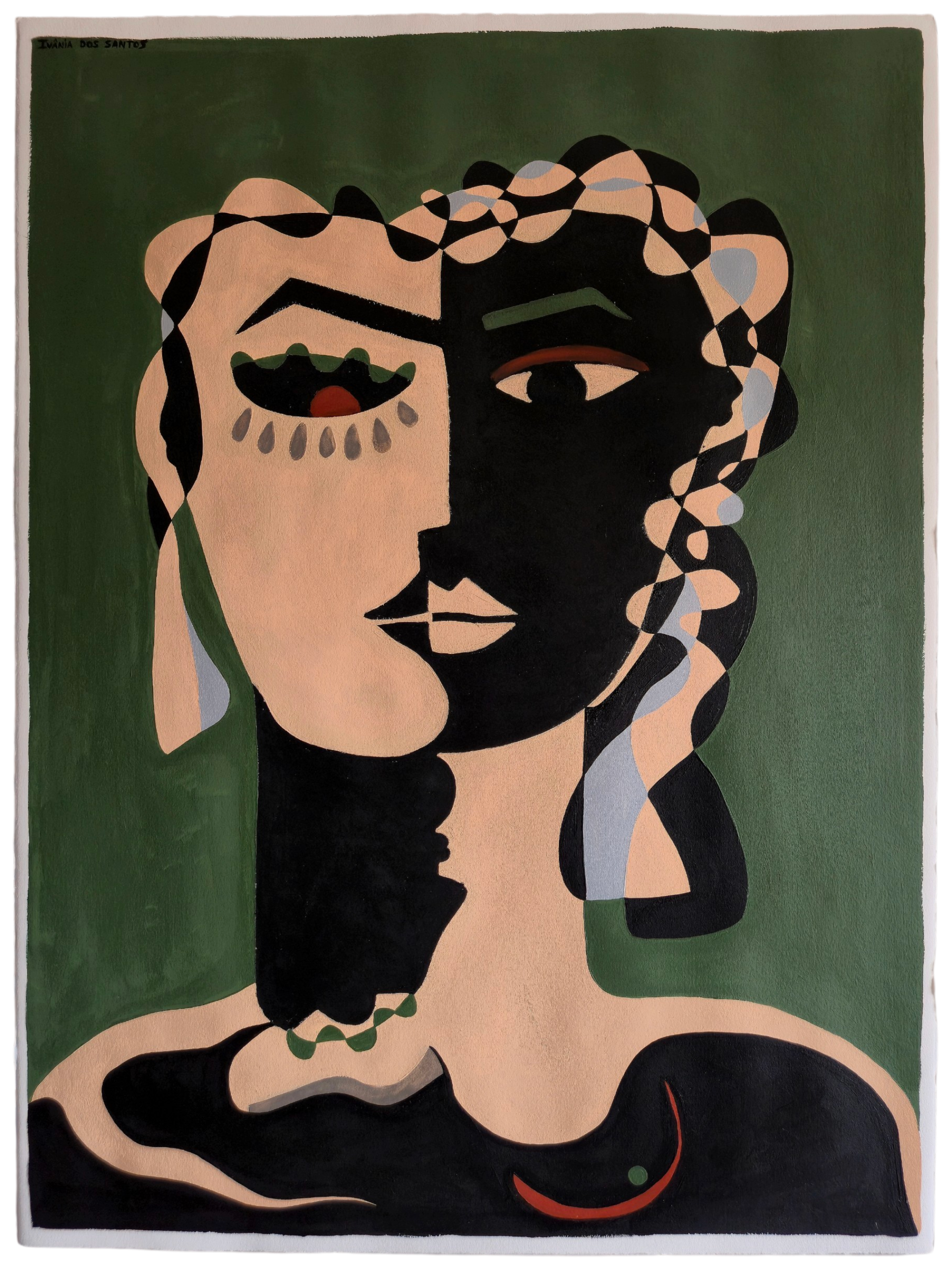 REGARDE-MOI – La Beauté, Painting — side angle